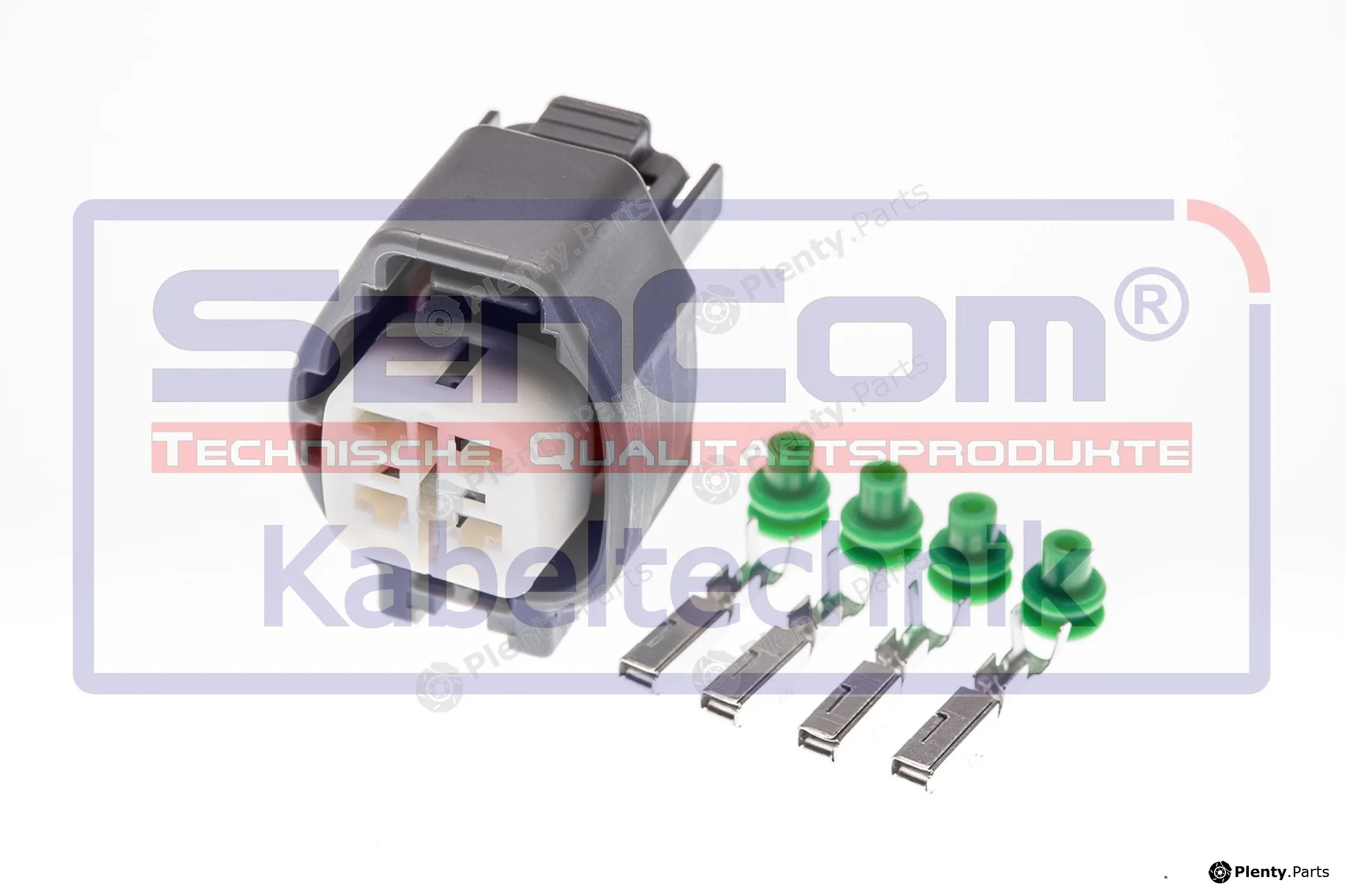 SenCom CSF12338 — Plug Connector weiblich 4-polig