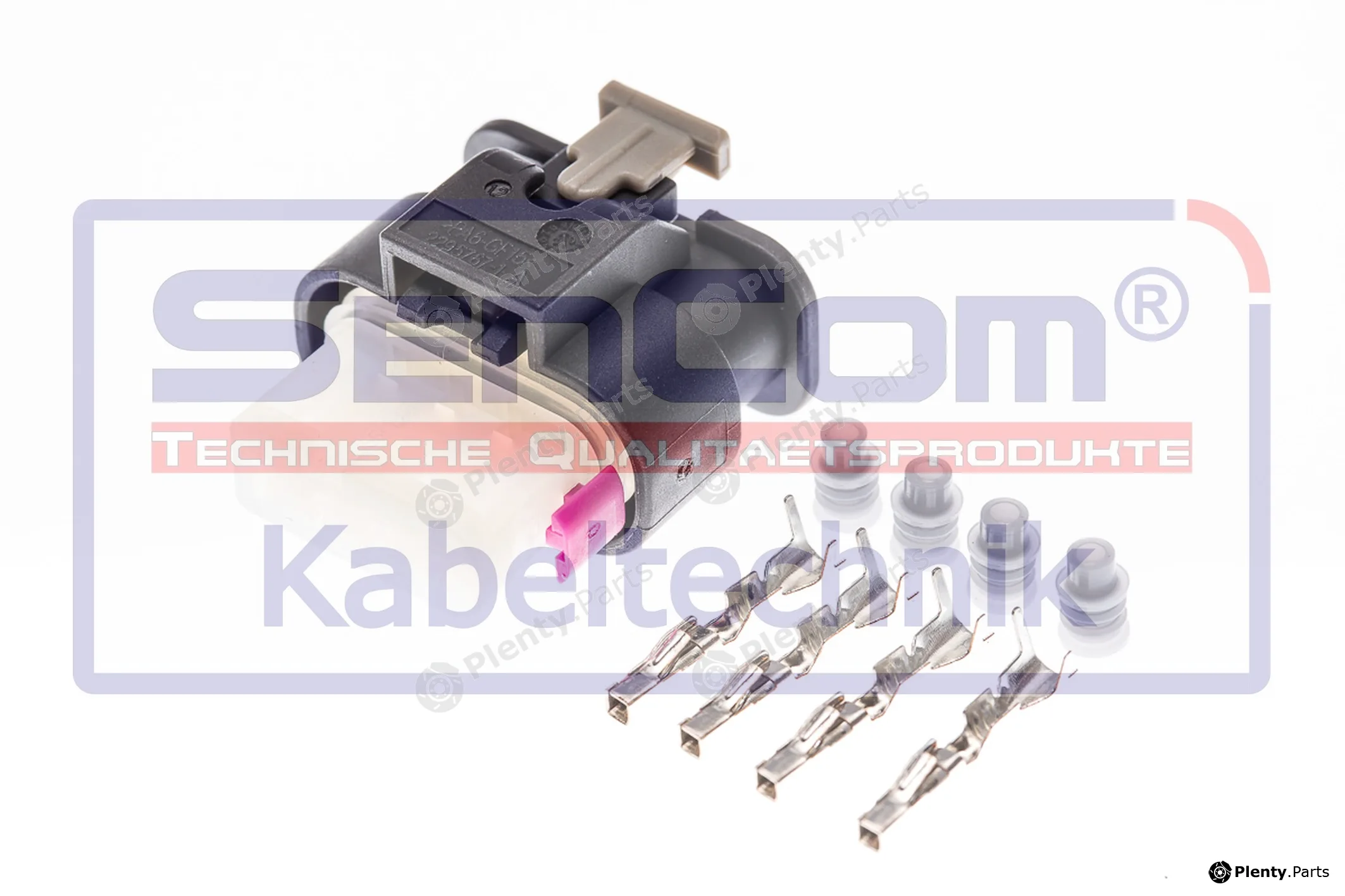 SenCom CSF12225 — Plug Connector weiblich 4-polig