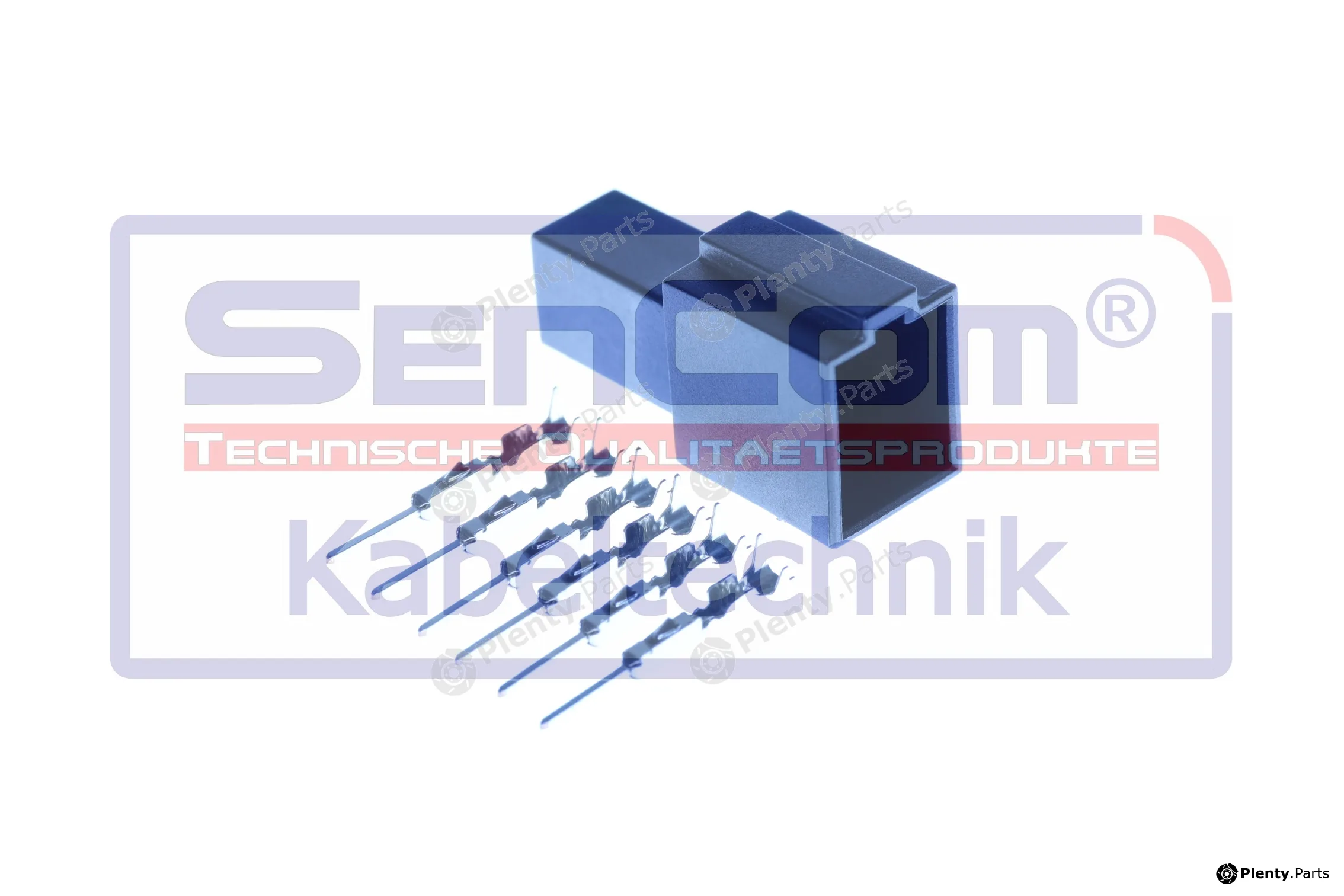 SenCom CSM13037 — Plug Connector männlich 6-polig