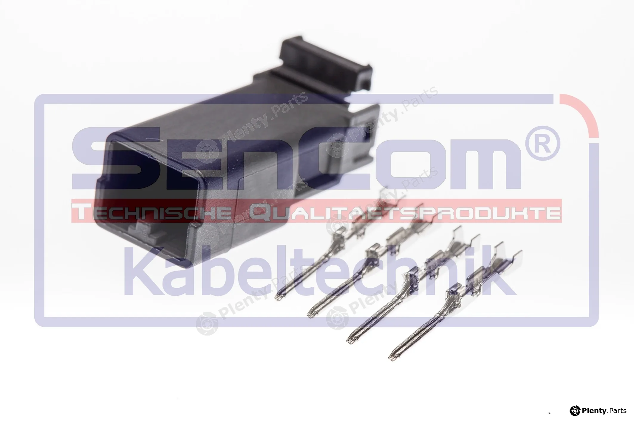 SenCom CSM12054 — Plug Connector männlich 4-polig