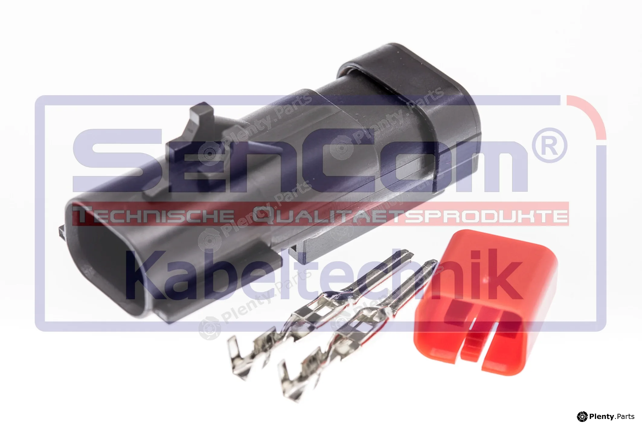 SenCom CSM15199 — Plug Connector männlich 2-polig