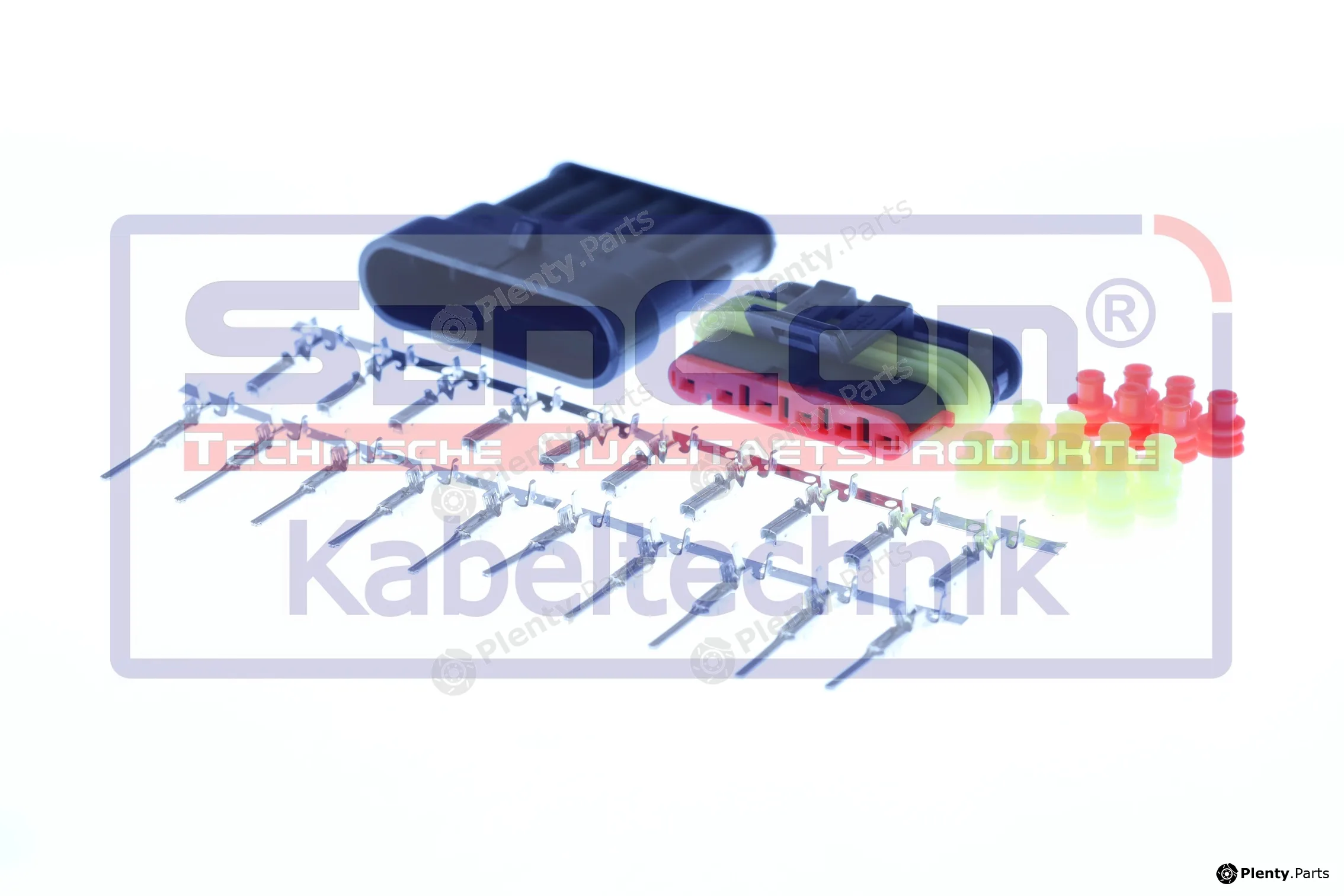 SenCom CS20333 — Plug Connector SuperSeal weiblich + männlich 6 polig