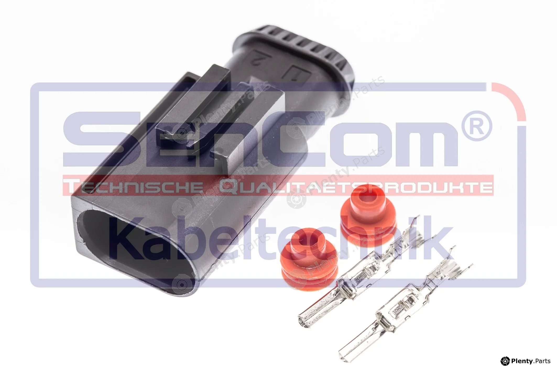SenCom CSM10354 — Plug Connector männlich 2-polig