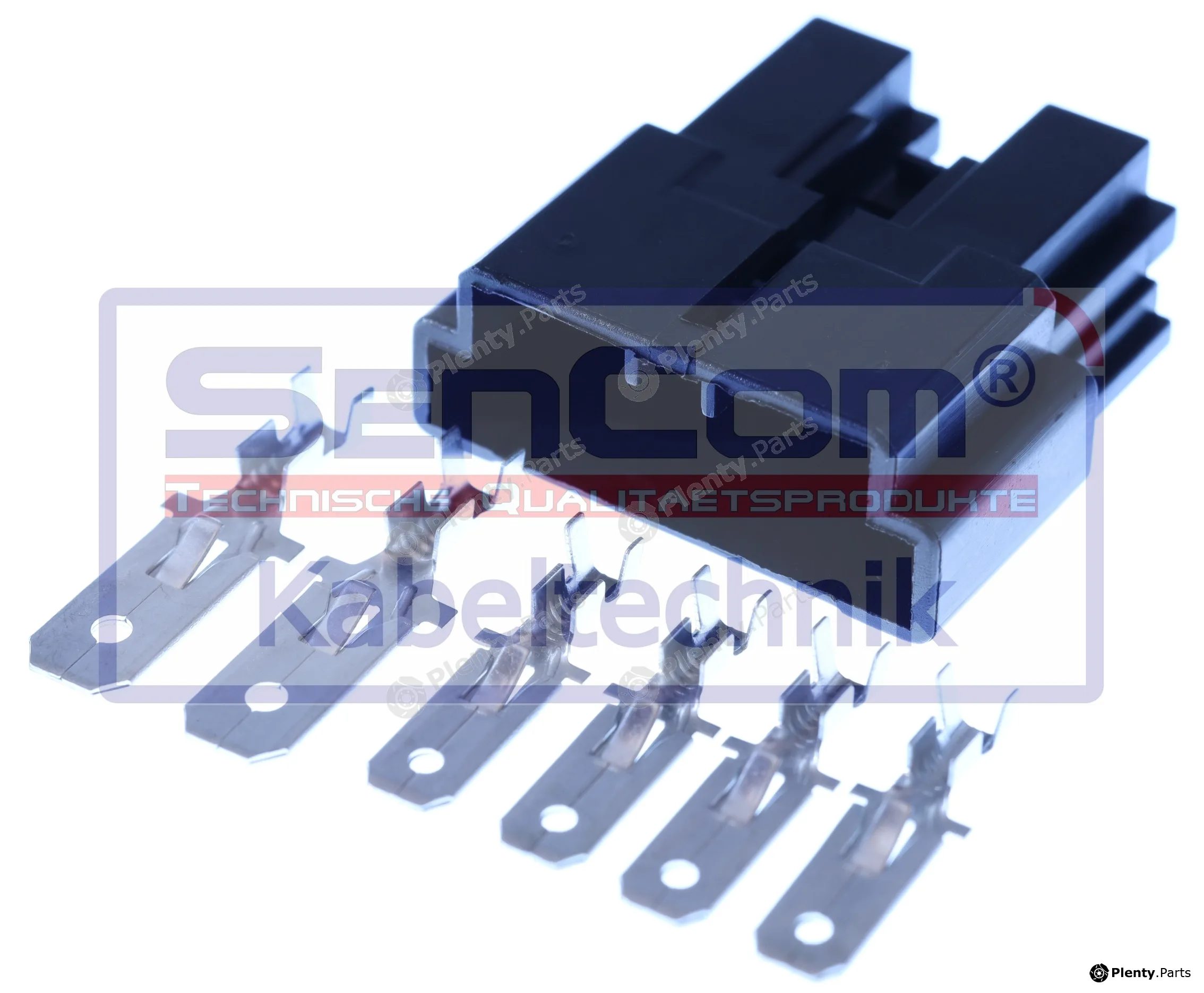 SenCom CSM12744 — Plug Connector männlich 6-polig