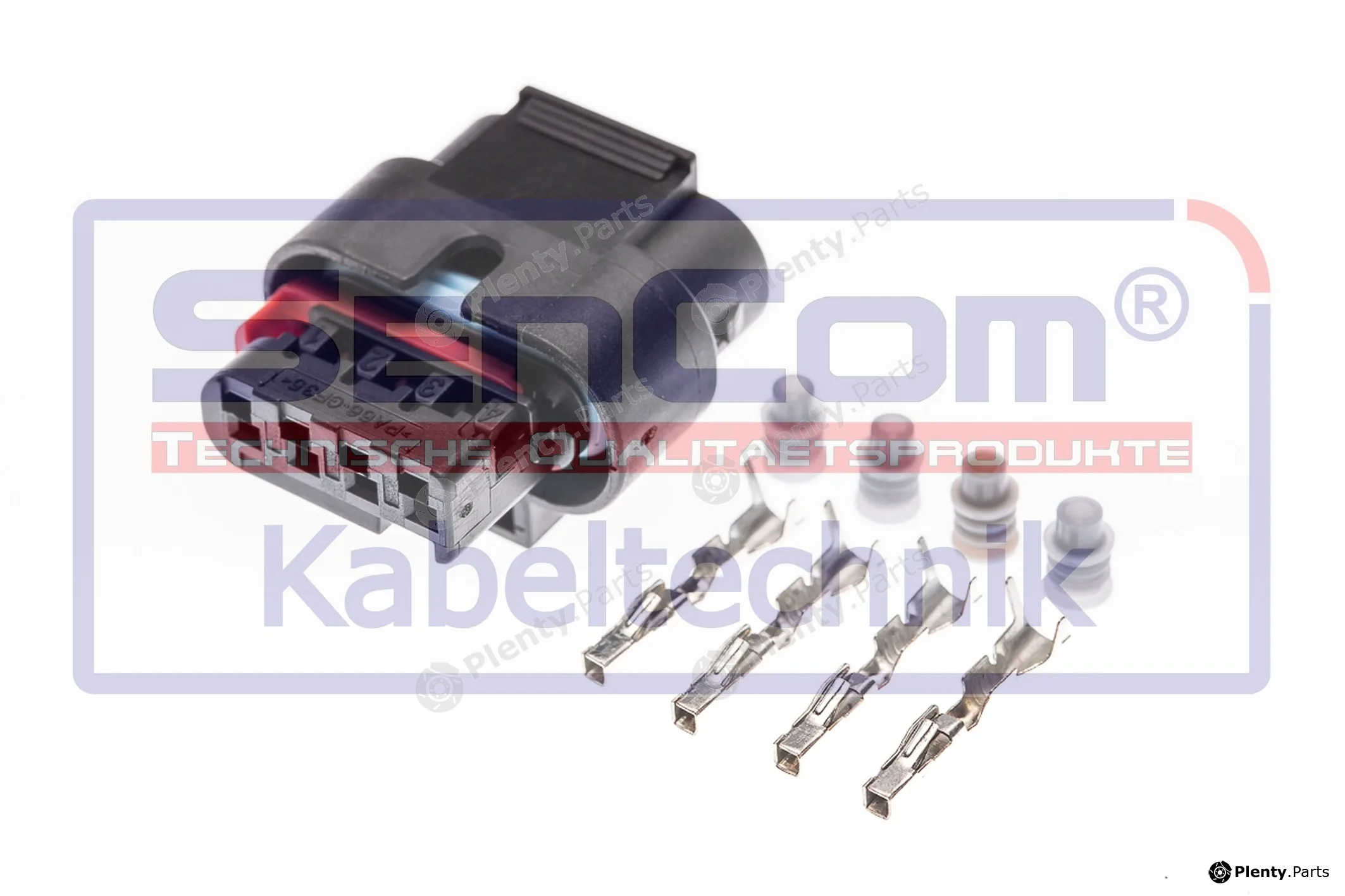 SenCom CSF12217 — Plug Connector weiblich 4-polig