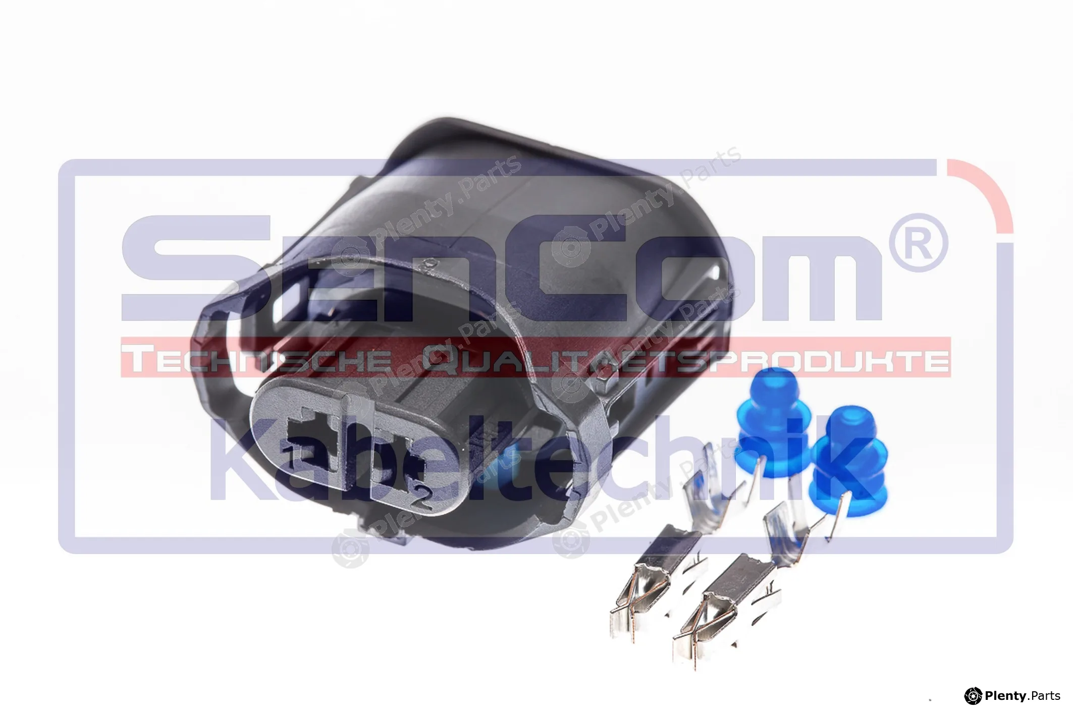SenCom CSF15243 — Plug Connector weiblich 2-polig