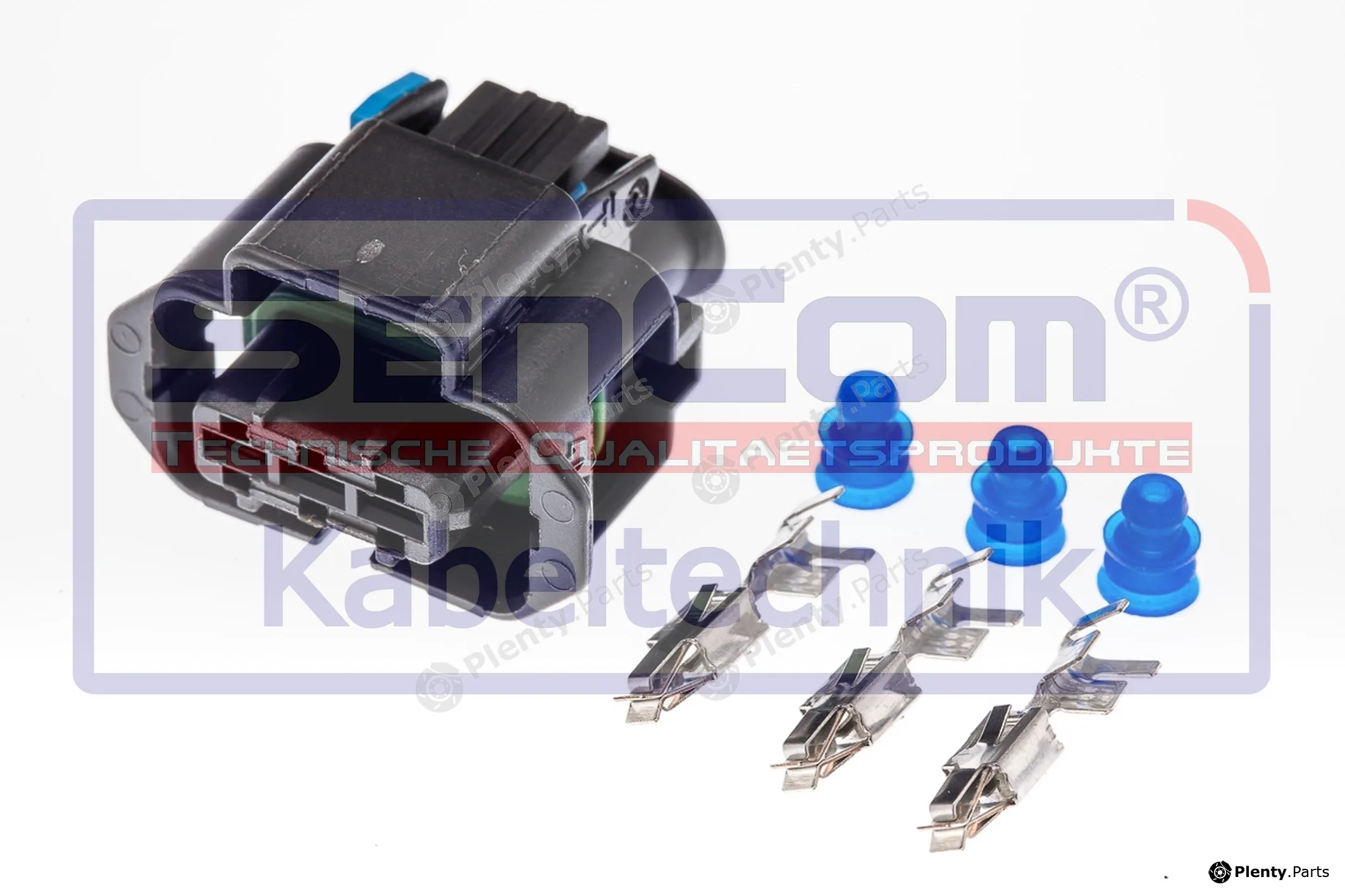 SenCom CSF11221 — Plug Connector weiblich 3-polig