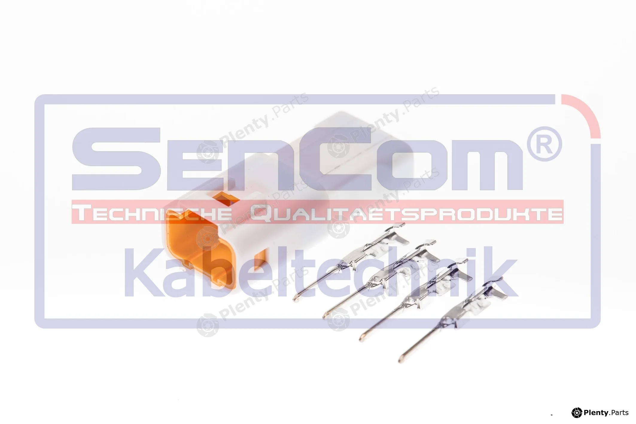 SenCom CSM12080 — Plug Connector männlich 4-polig