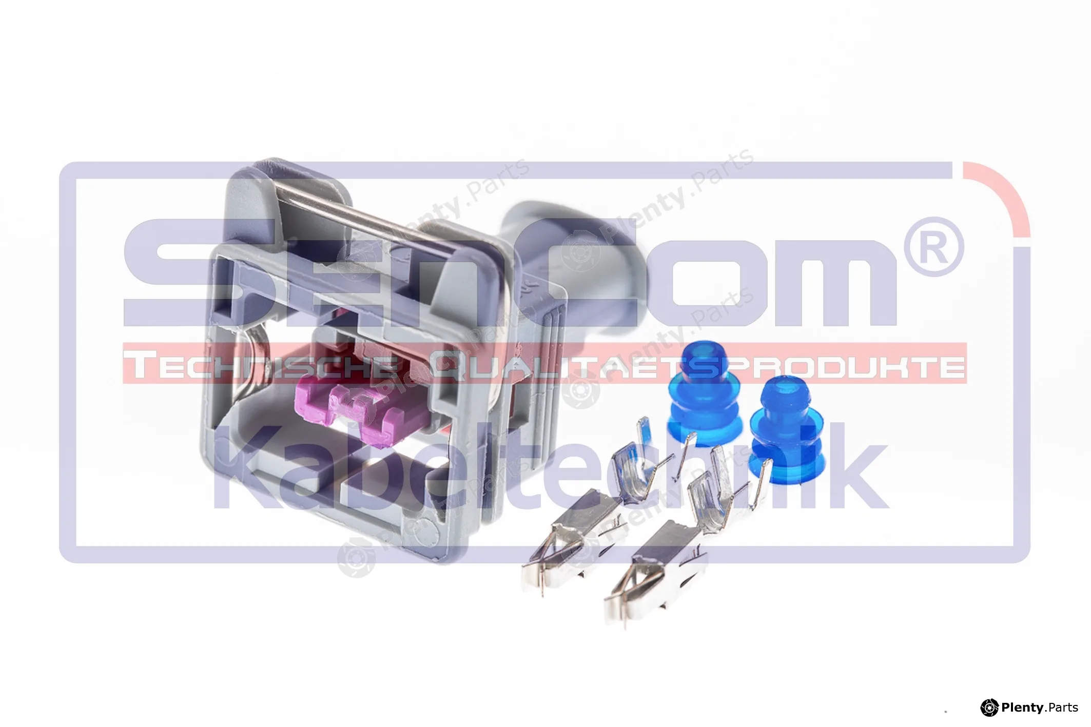 SenCom CSF15075 — Plug Connector weiblich 2-polig