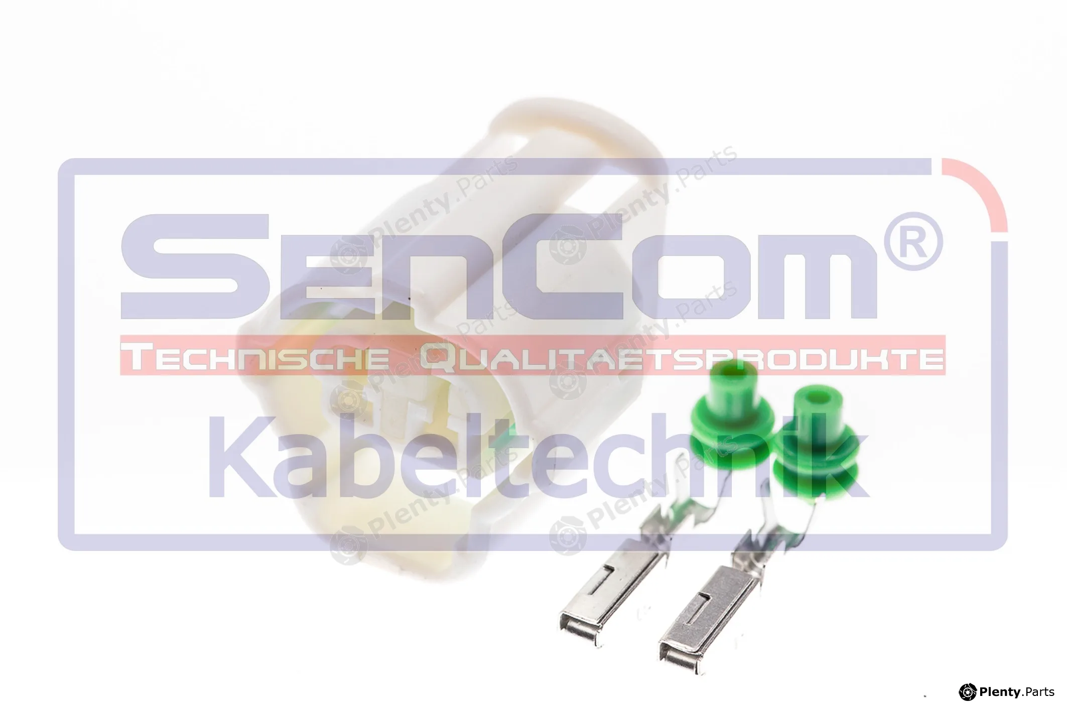 SenCom CSF15418 — Plug Connector weiblich 2-polig