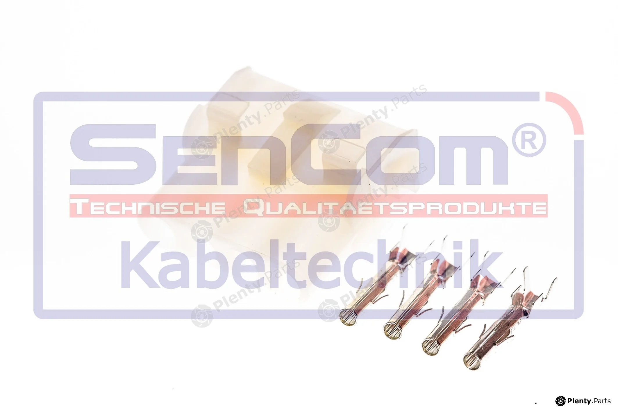 SenCom CSF12128 — Plug Connector weiblich 4-polig