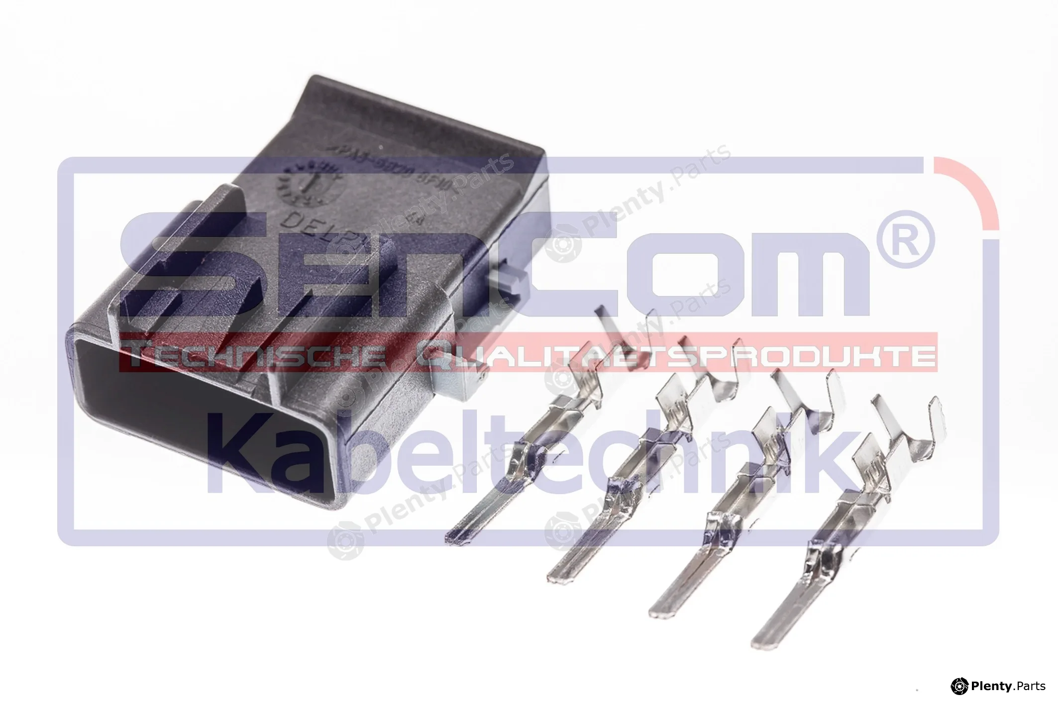 SenCom CSM12037 — Plug Connector männlich 4-polig