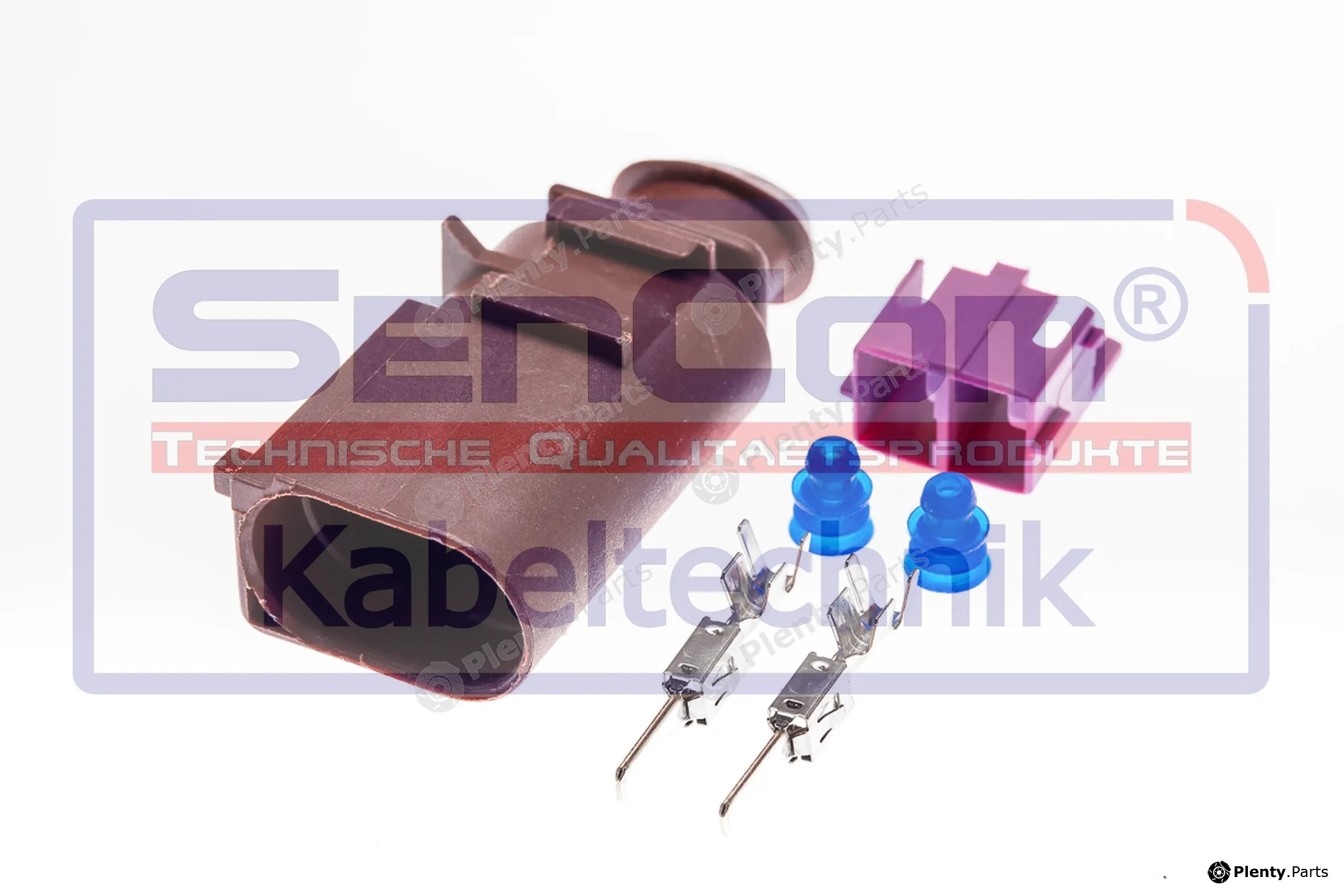 SenCom CSM15125 — Plug Connector männlich 2-polig