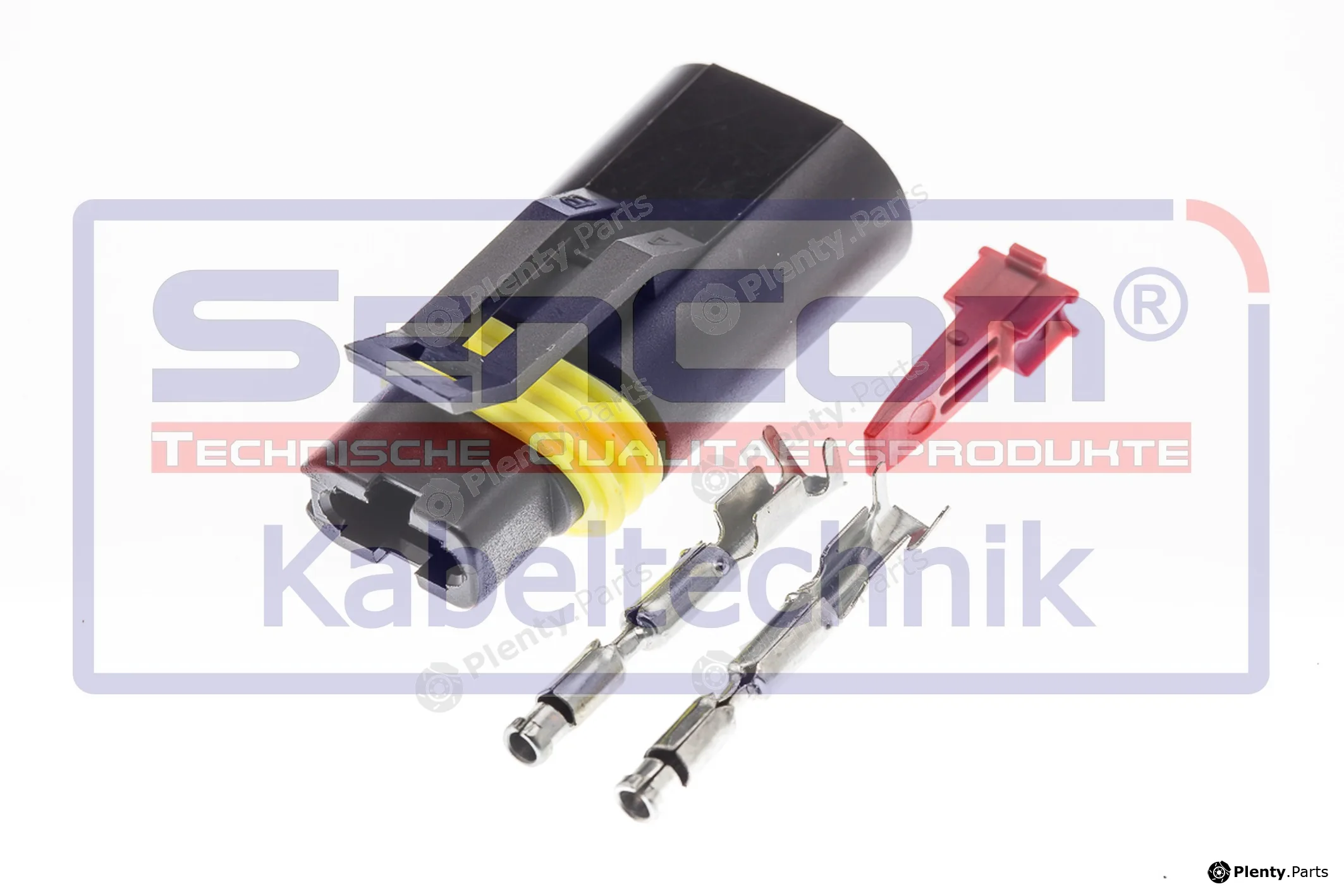 SenCom CSF15348 — Plug Connector weiblich 2-polig
