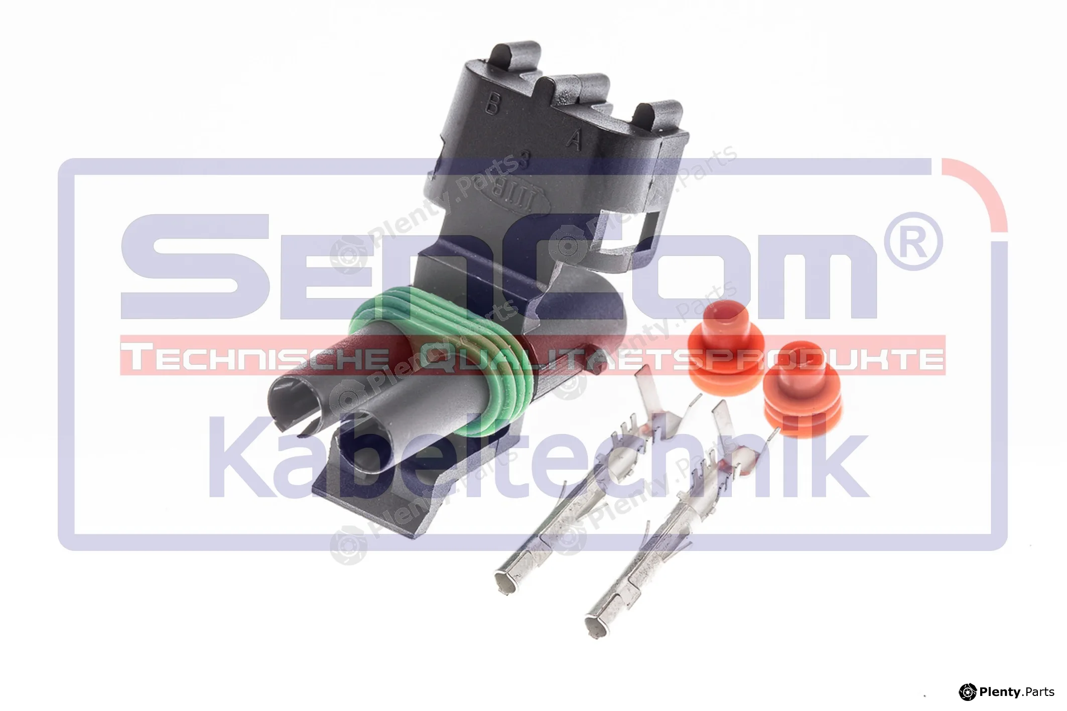 SenCom CSF15346 — Plug Connector weiblich 2-polig