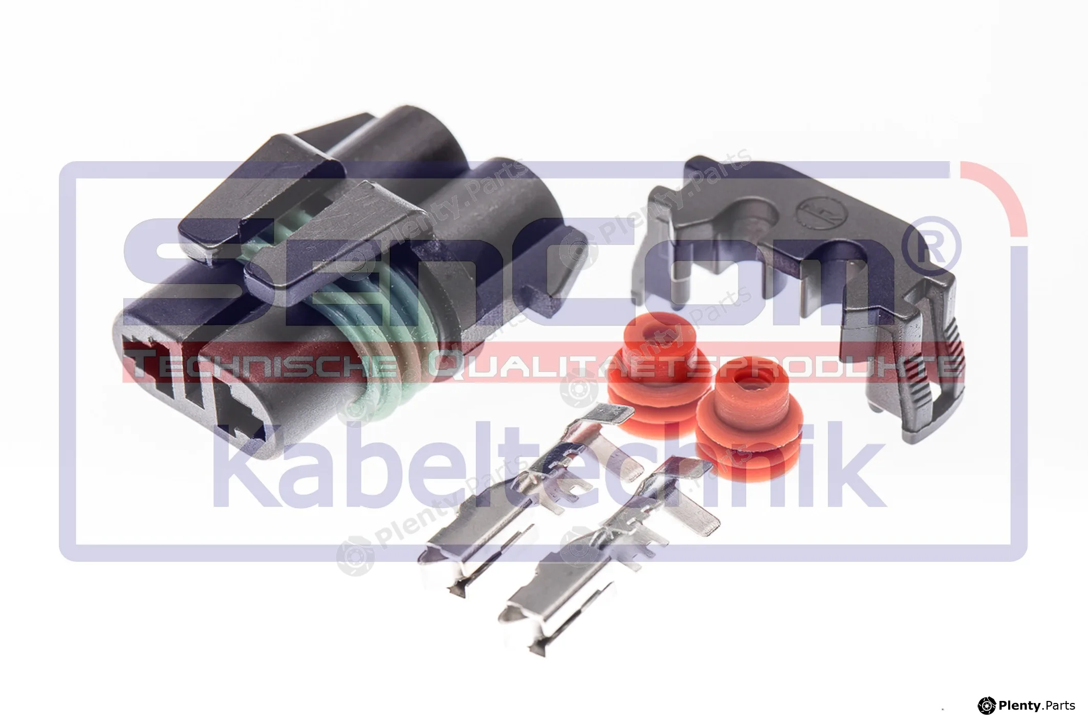 SenCom CSF15385 — Plug Connector weiblich 2-polig