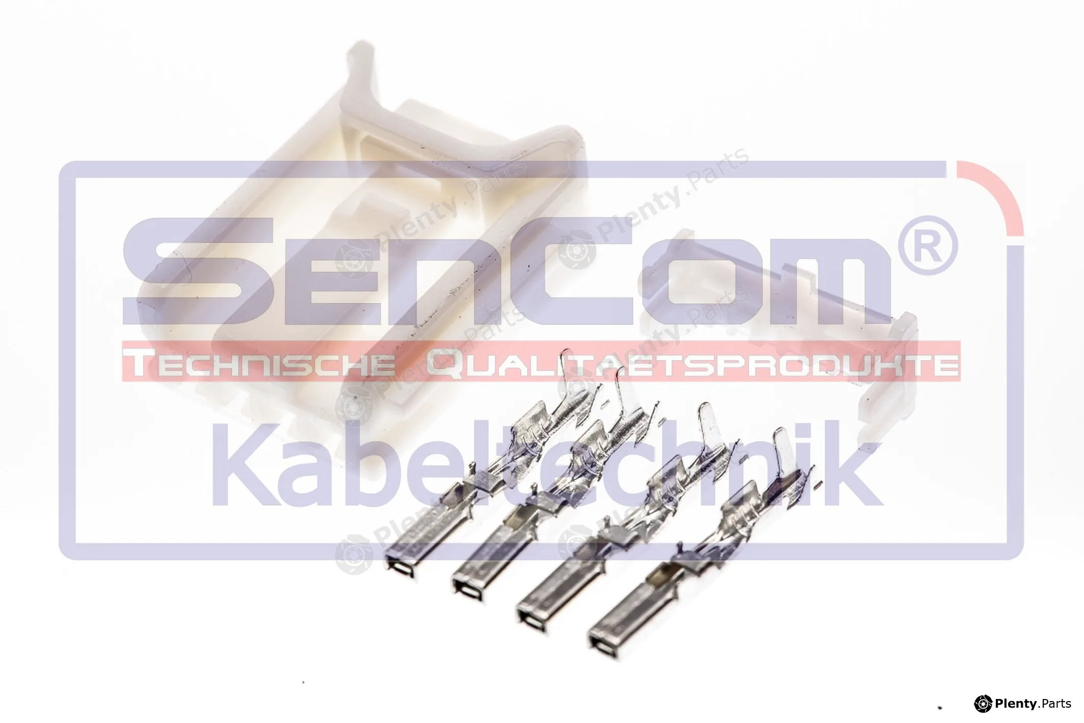 SenCom CSF12124 — Plug Connector weiblich 4-polig