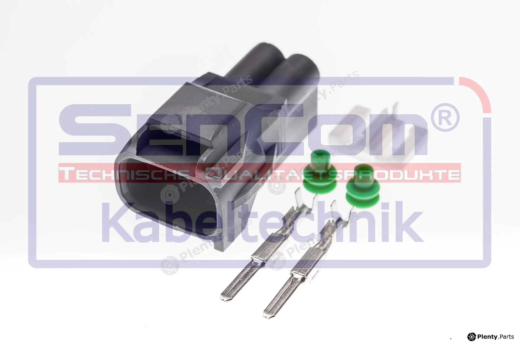 SenCom CSM15123 — Plug Connector männlich 2-polig