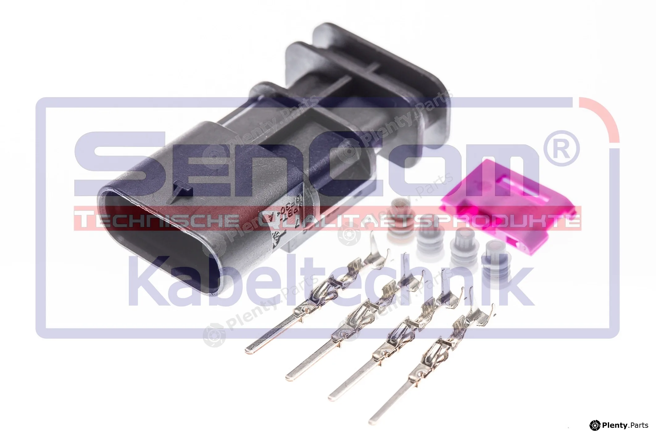 SenCom CSM11817 — Plug Connector männlich 4-polig