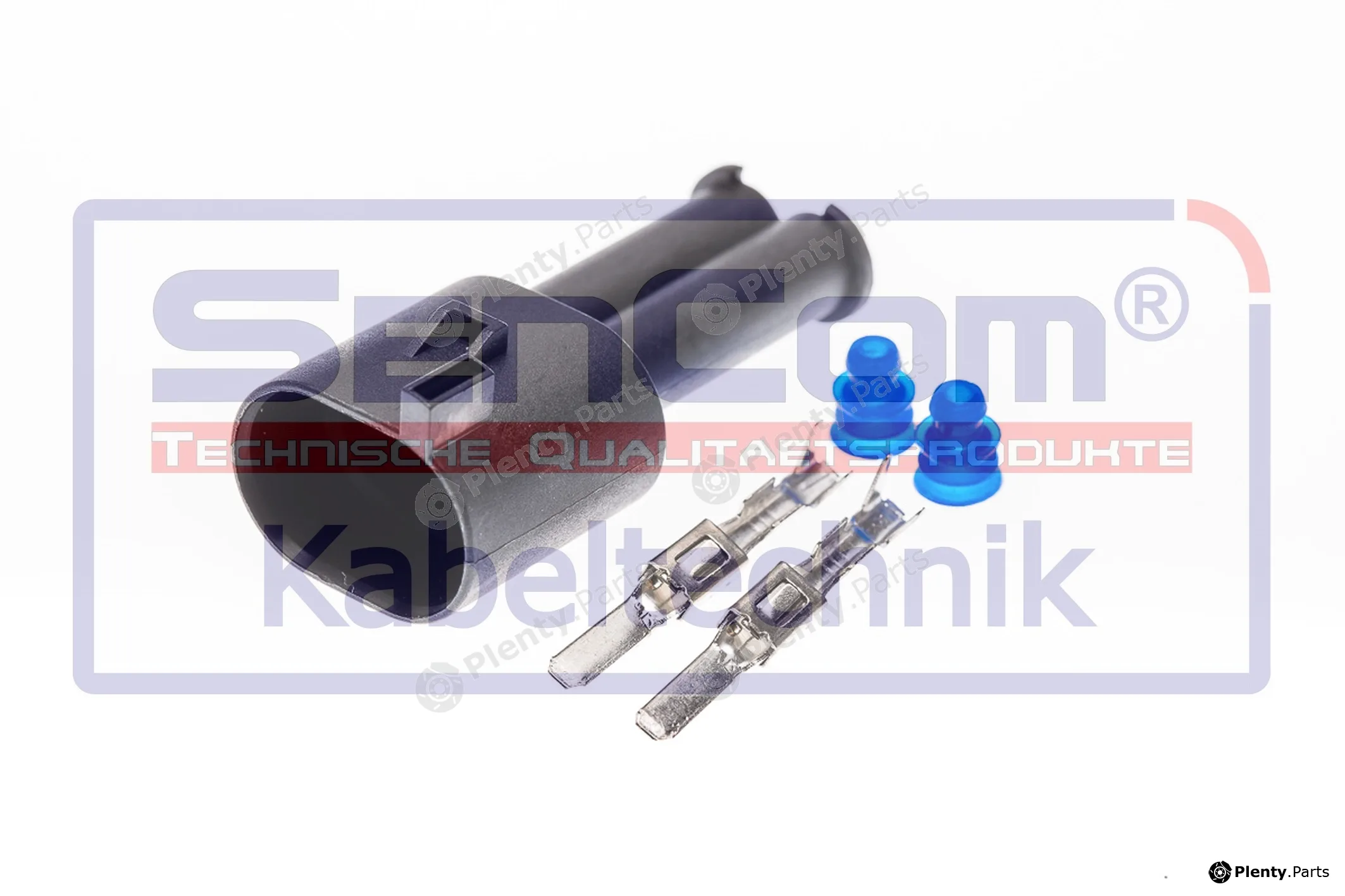 SenCom CSM15077 — Plug Connector männlich 2-polig
