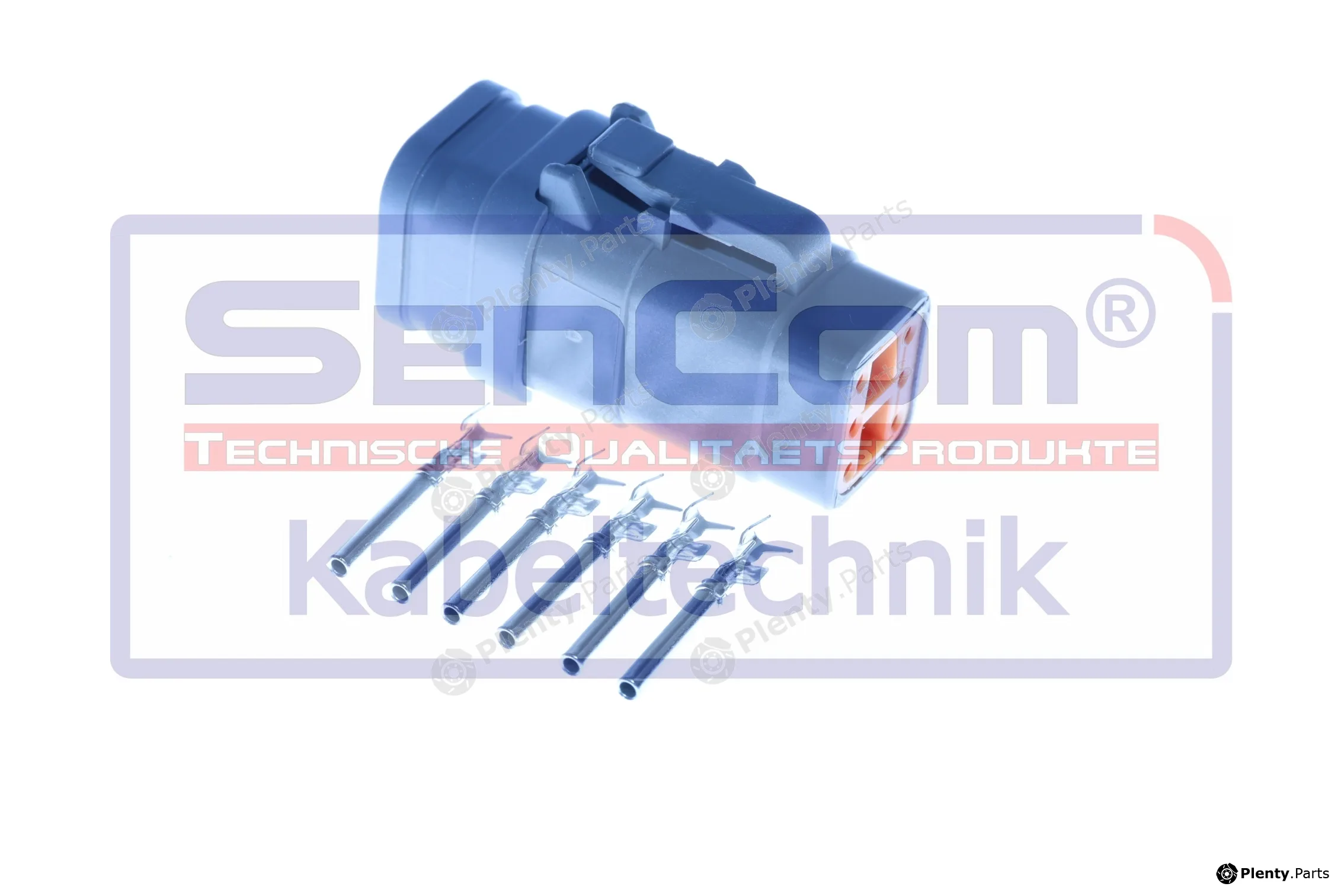 SenCom CSF13025 — Plug Connector weiblich 6-polig