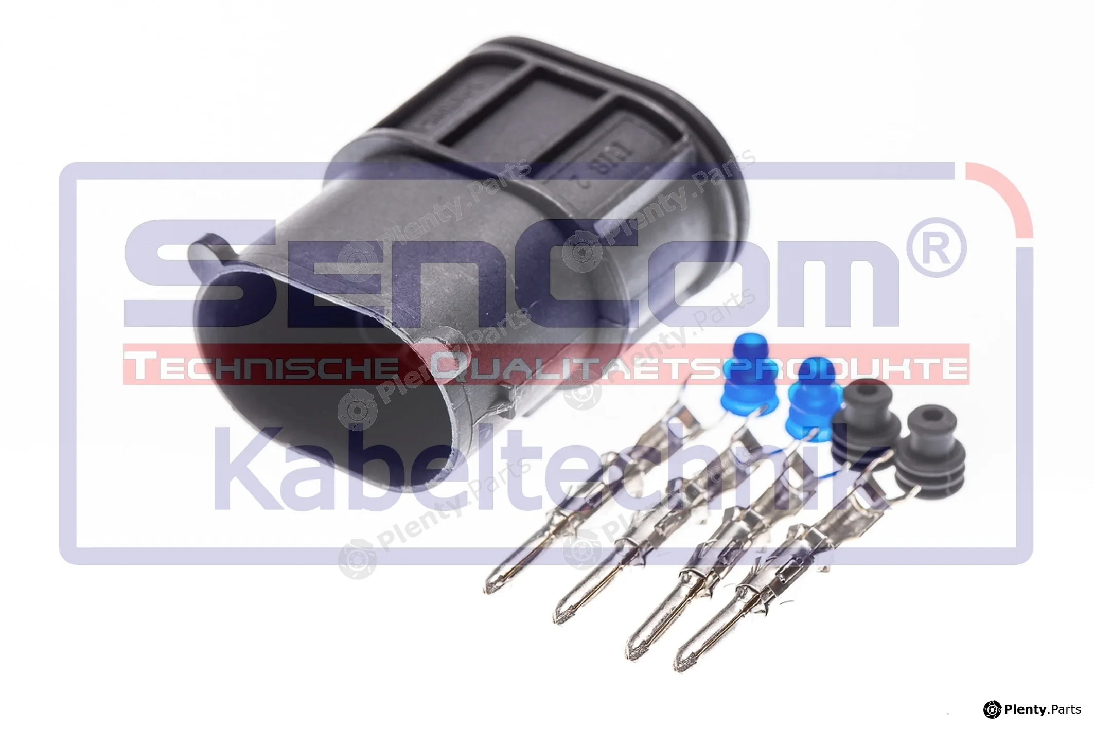 SenCom CSM11808 — Plug Connector männlich 4-polig