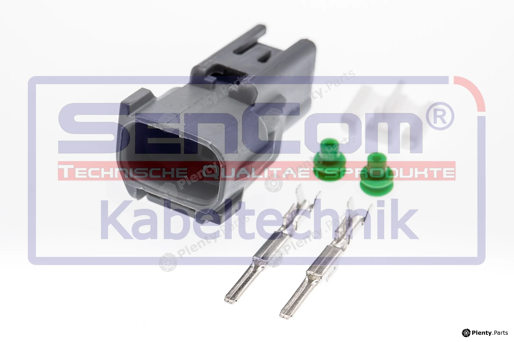 SenCom CSM10486 — Plug Connector männlich 2-polig