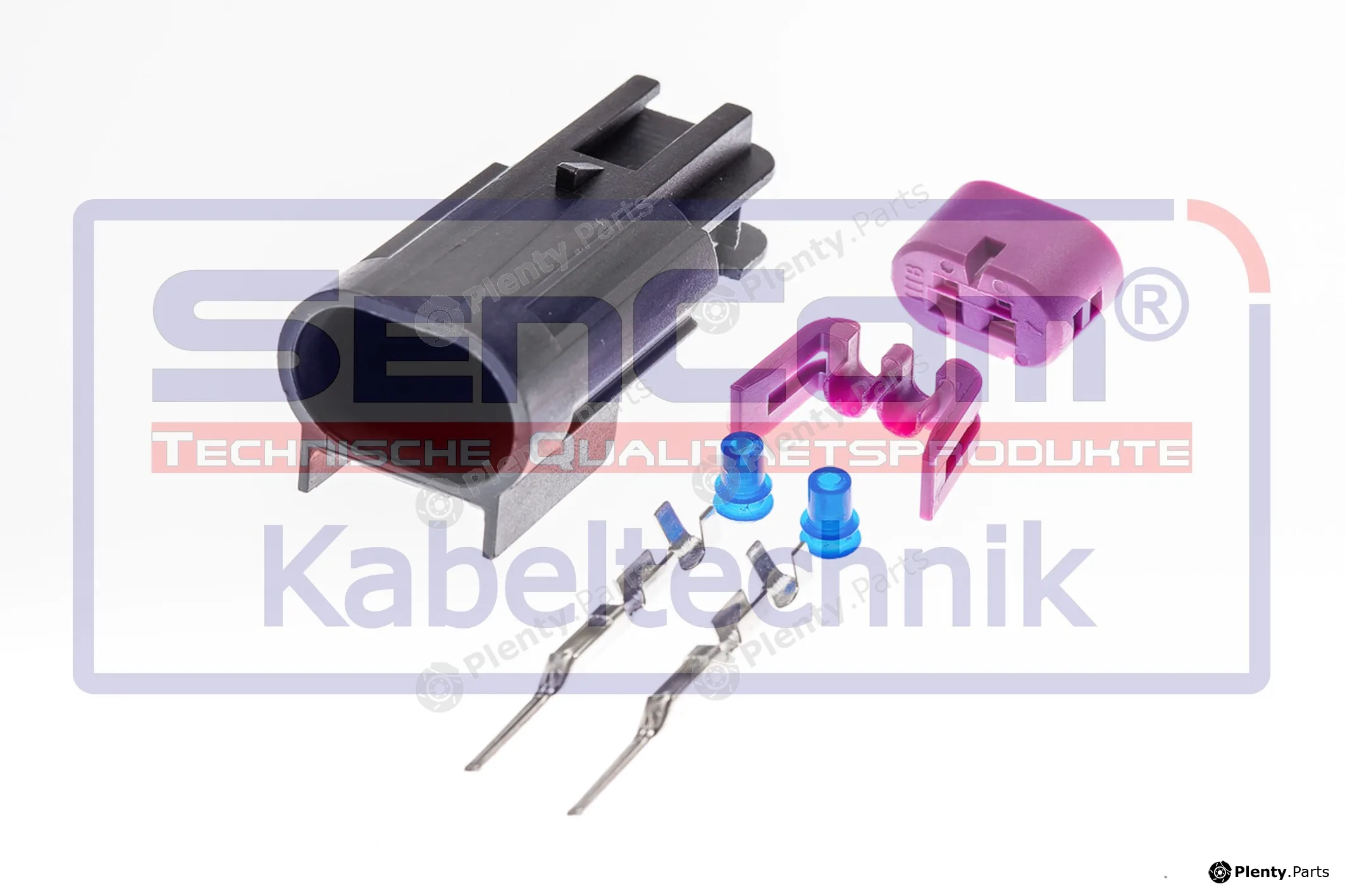 SenCom CSM15115 — Plug Connector männlich 2-polig
