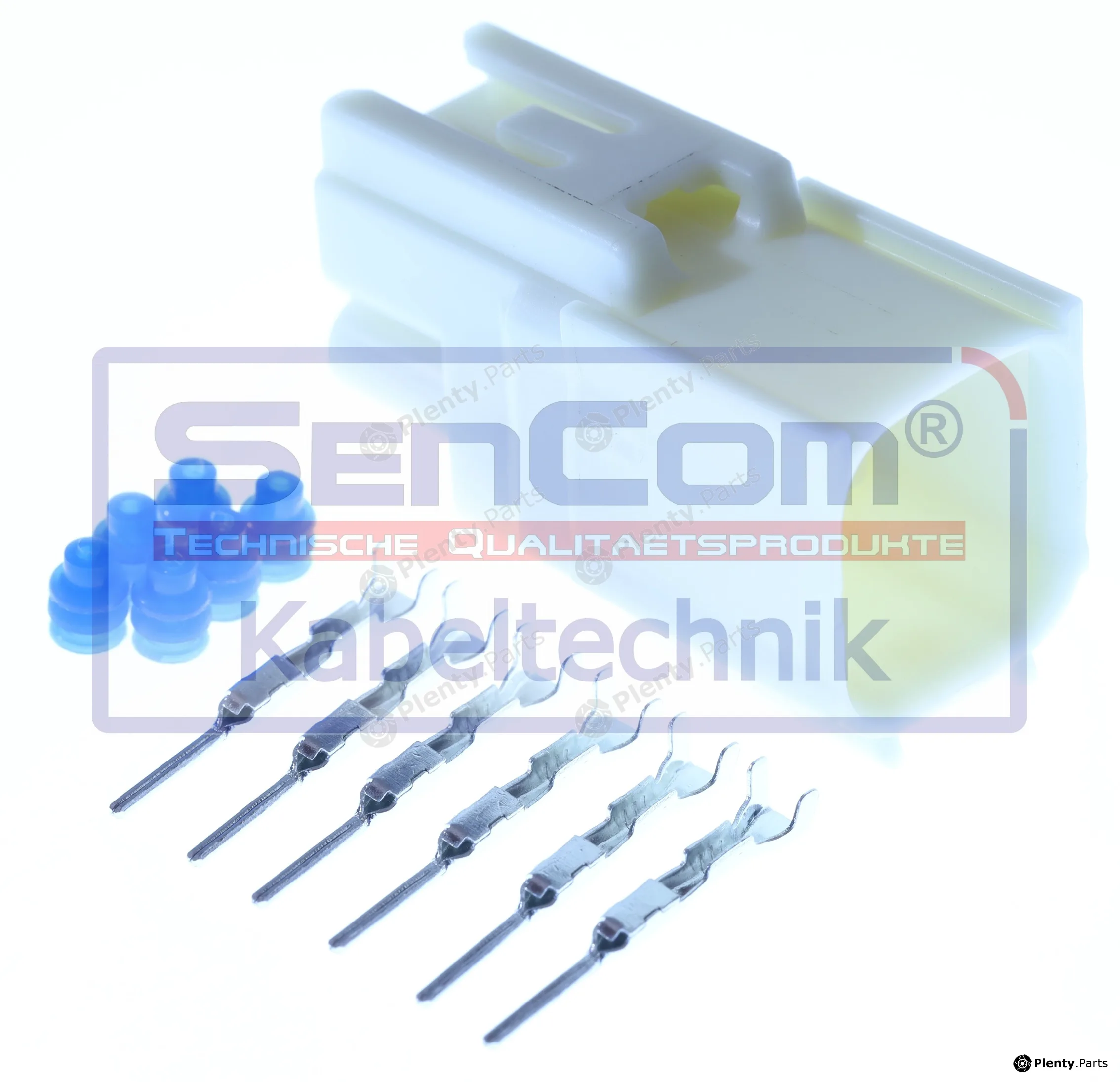SenCom CSM12686 — Plug Connector männlich 6-polig
