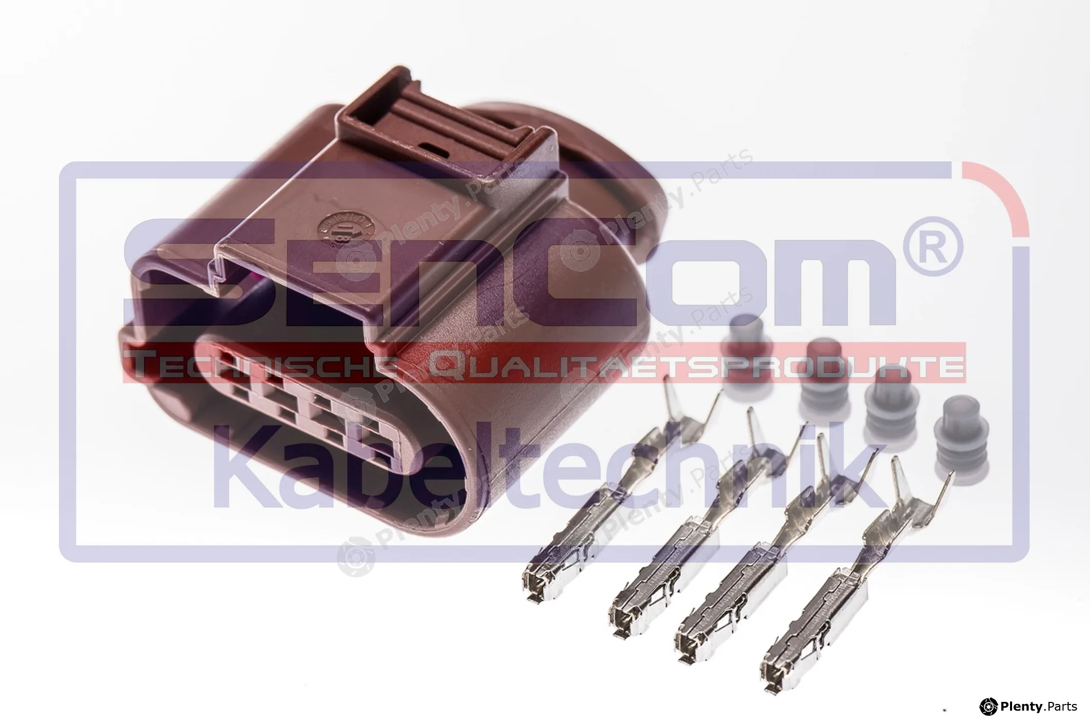 SenCom CSF12236 — Plug Connector weiblich 4-polig