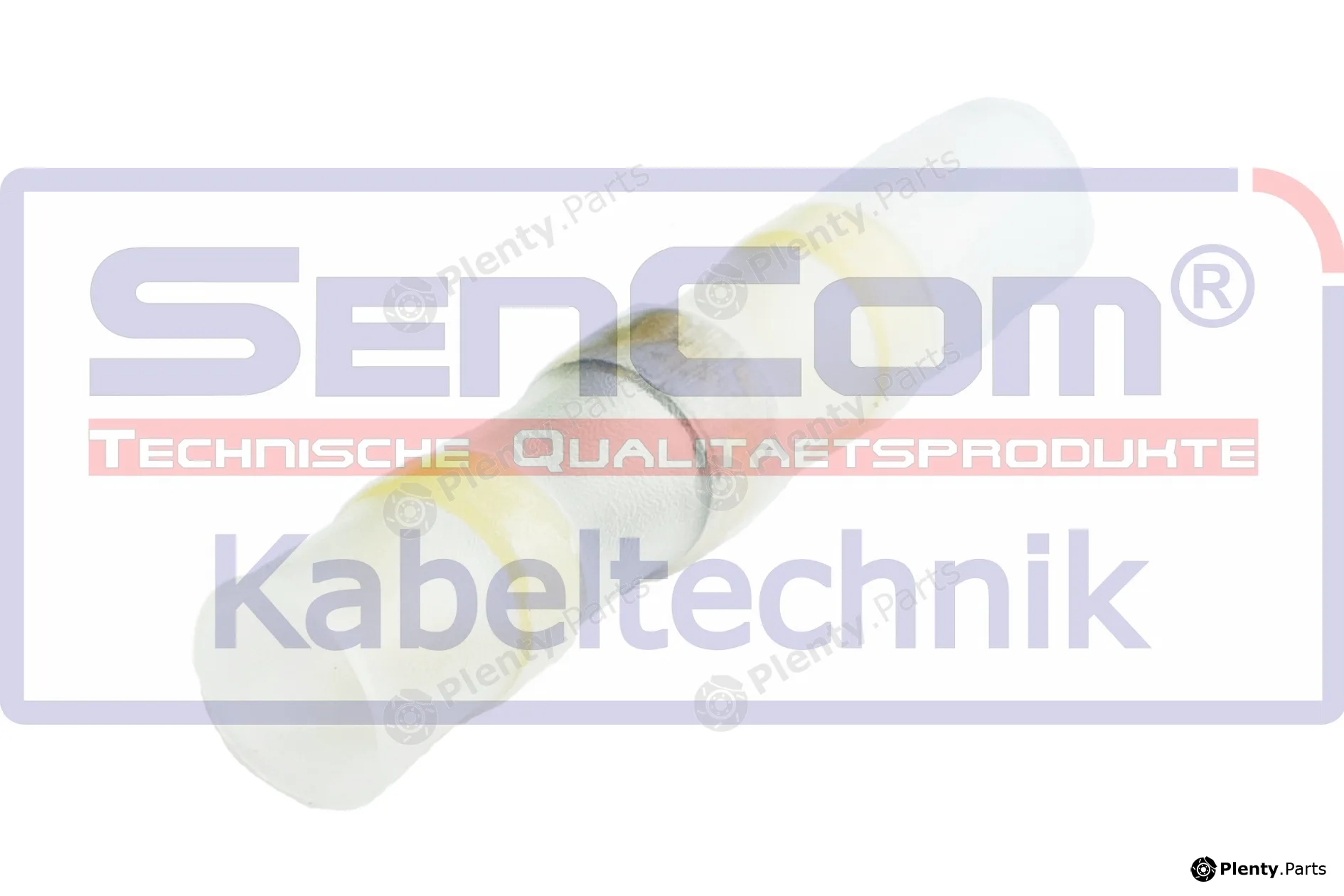 SenCom LT151004 — Soldered Connector Lötverbinder gelb 4,0mm²-6,0mm²