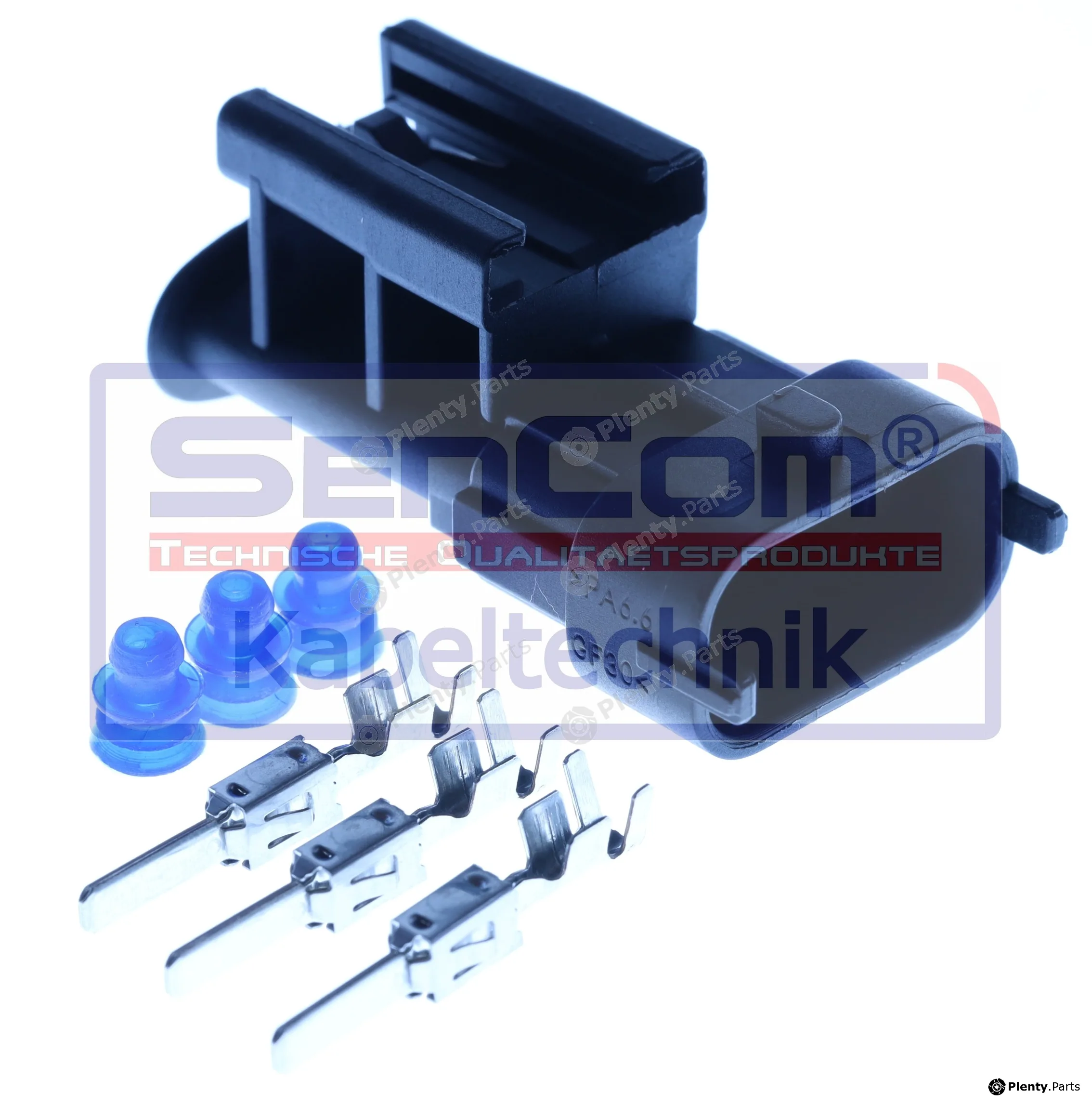 SenCom CSM11581 — Plug Connector männlich 3-polig