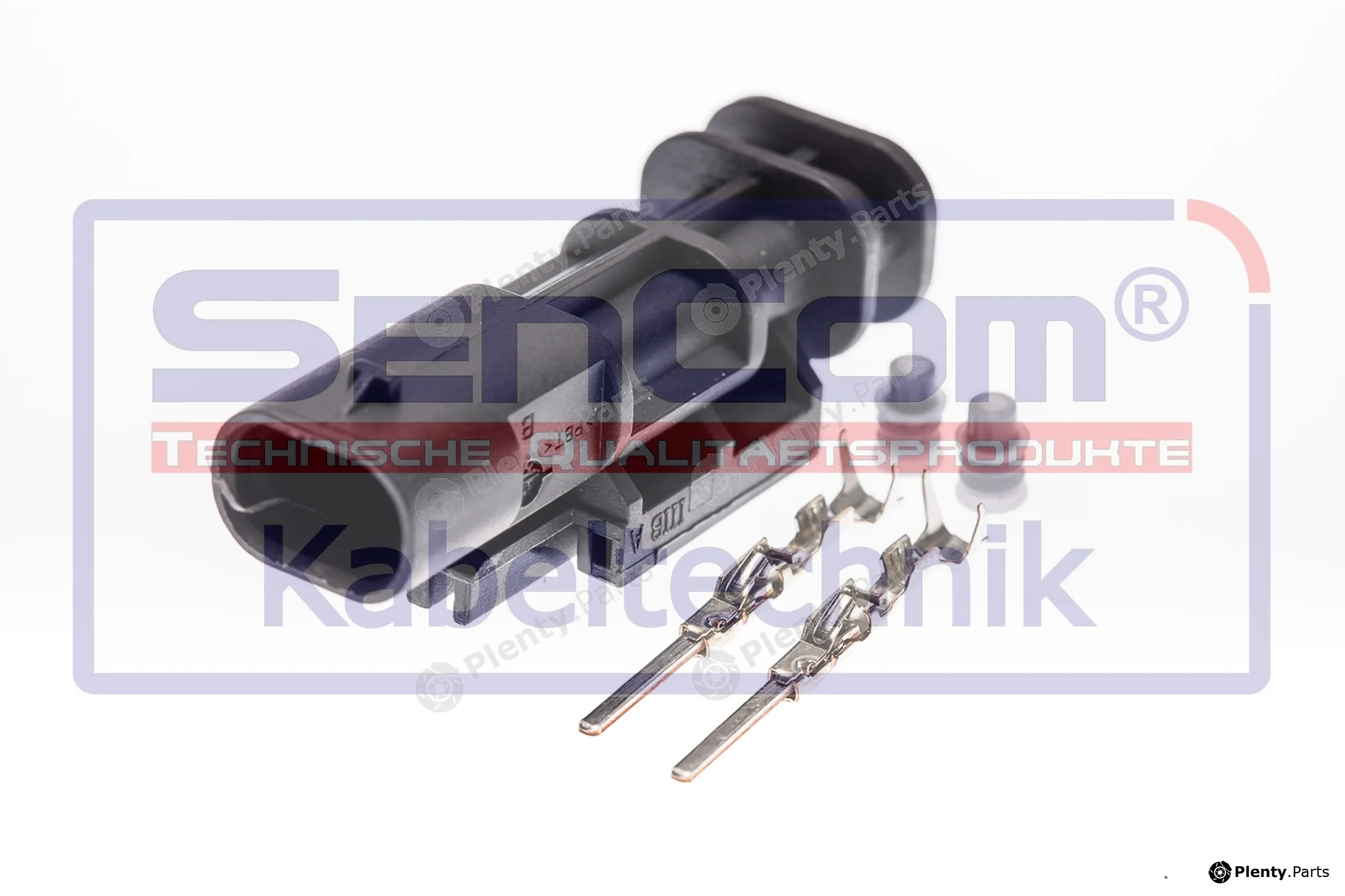 SenCom CSM15433 — Plug Connector männlich 2-polig