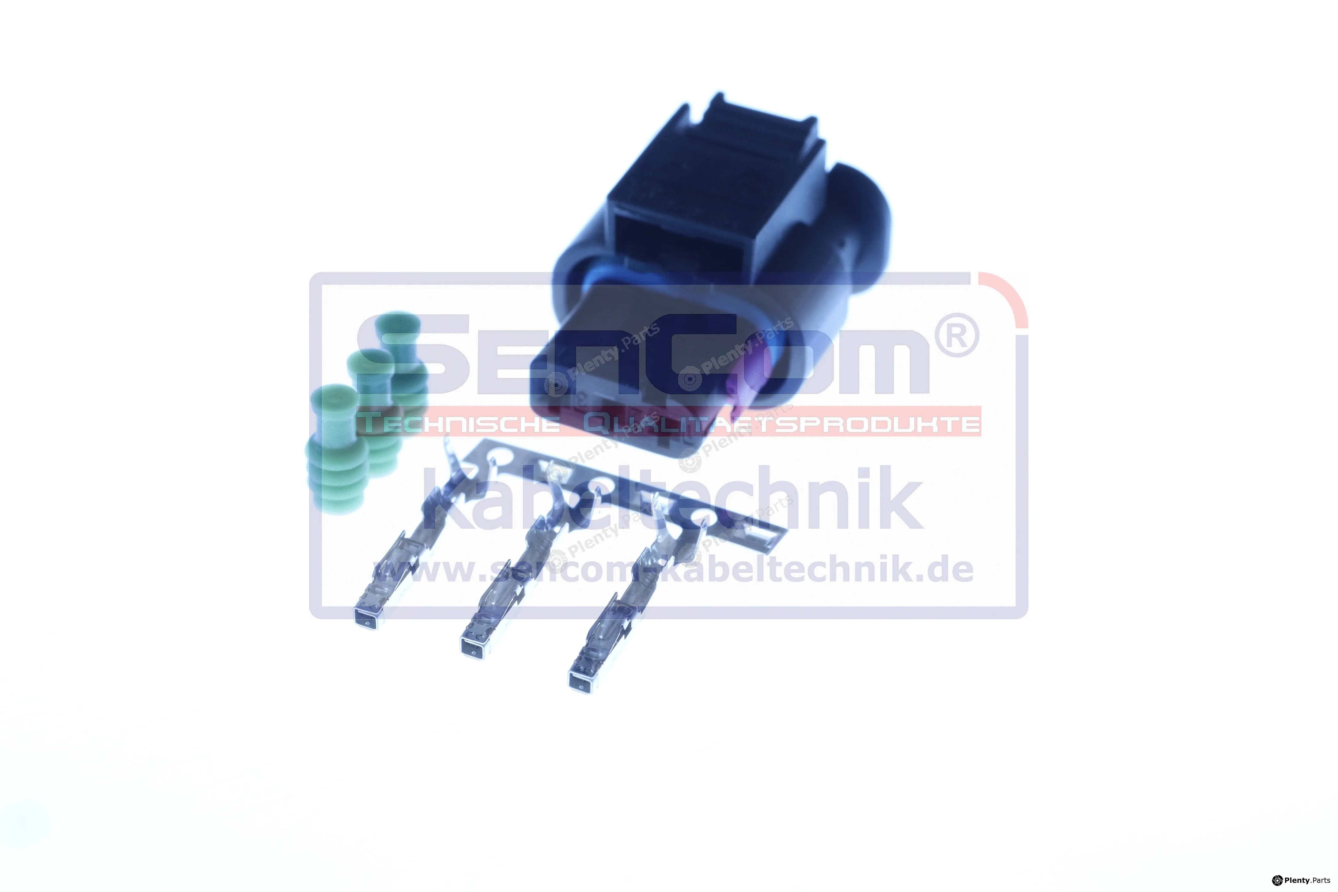 SenCom CS-20444 — Plug Connector weiblich 3 polig