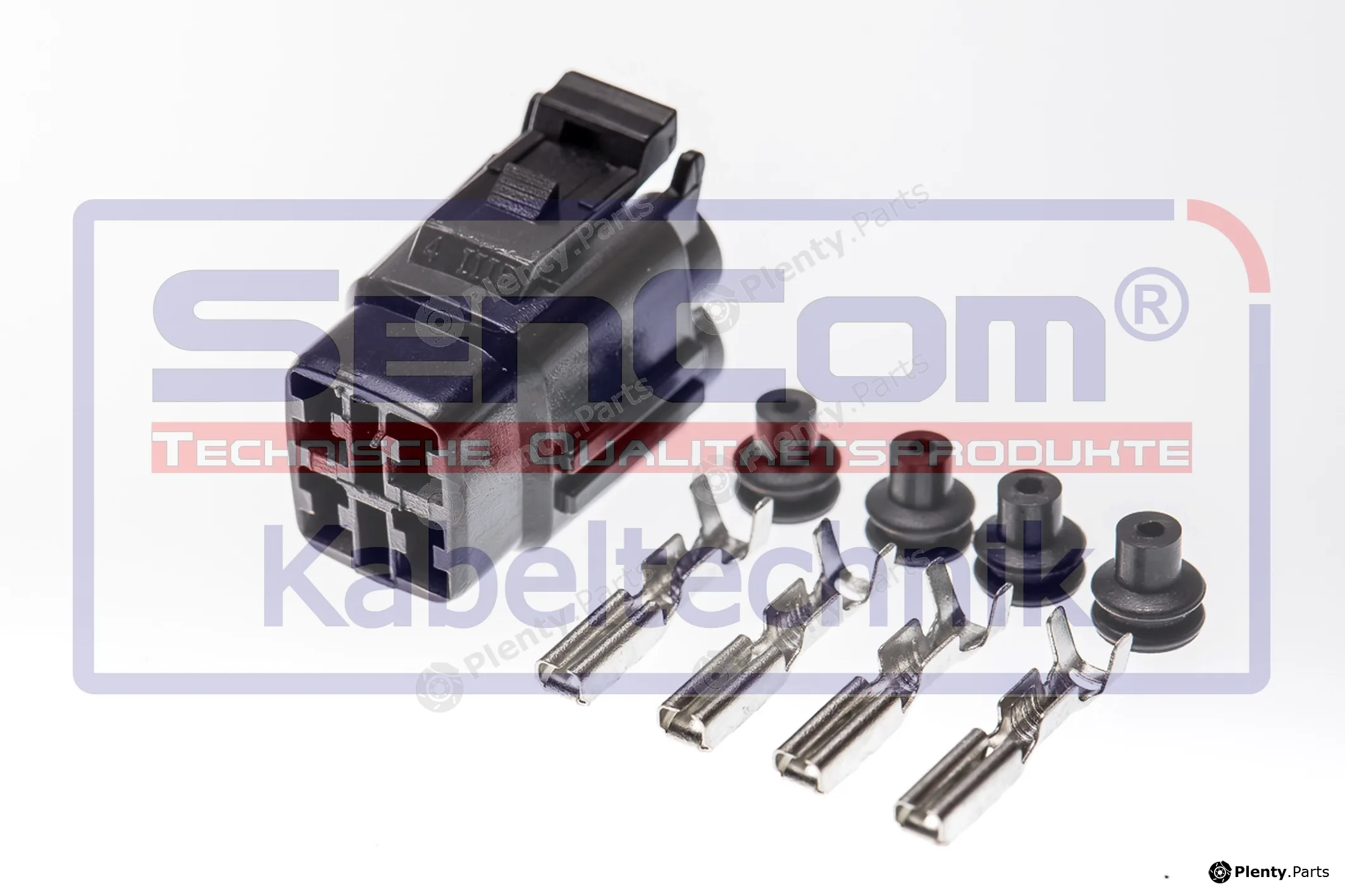 SenCom CSF12240 — Plug Connector weiblich 4-polig