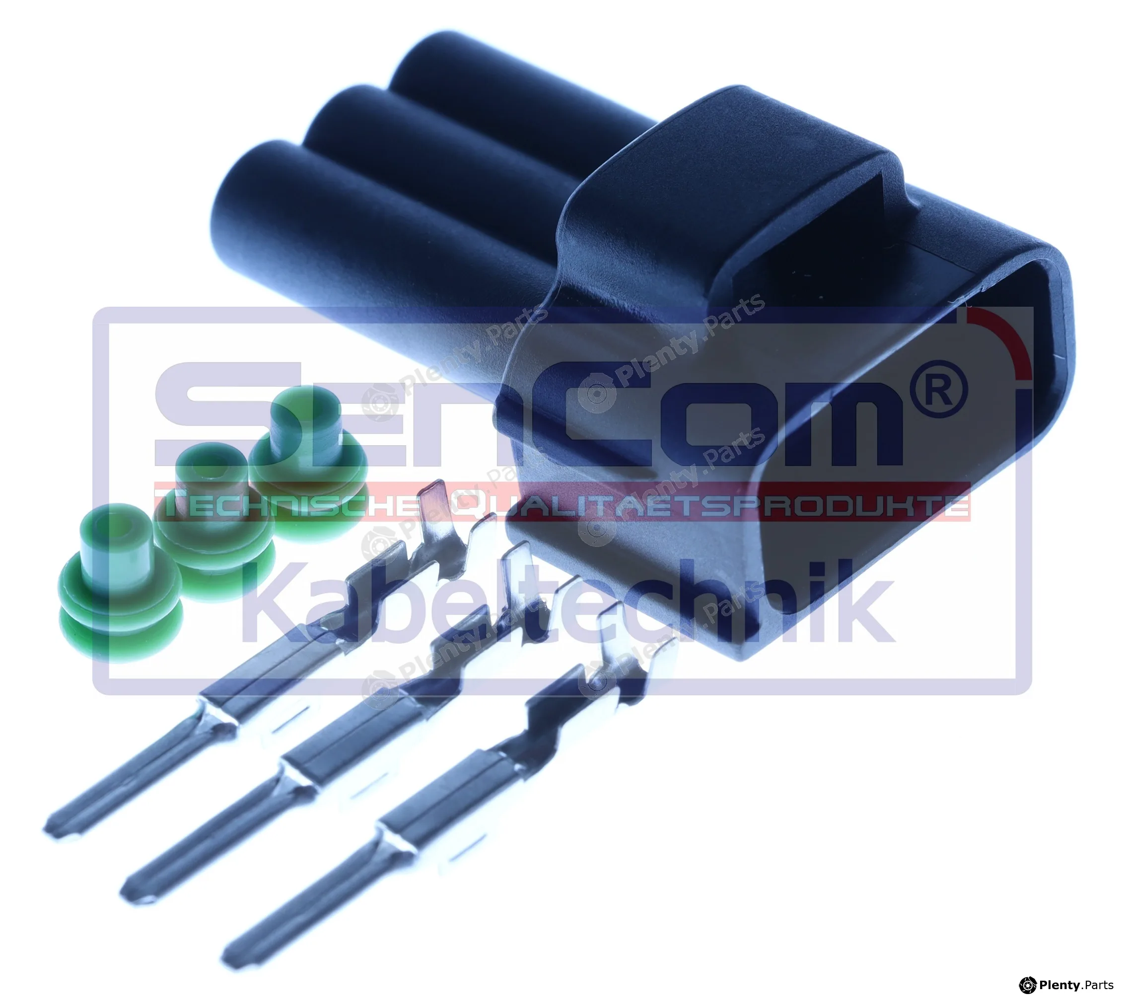 SenCom CSM11595 — Plug Connector männlich 3-polig