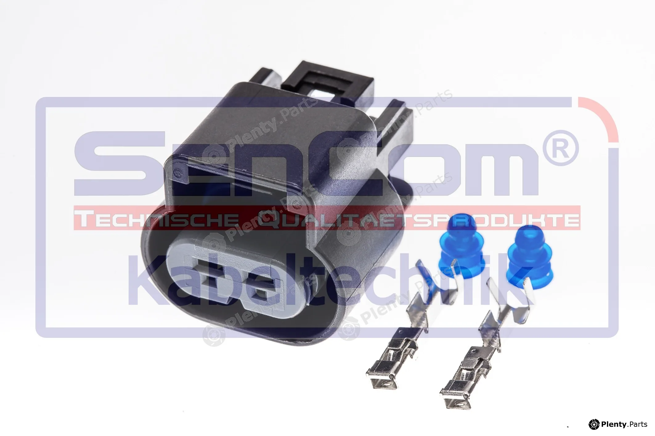 SenCom CSF15121 — Plug Connector weiblich 2-polig