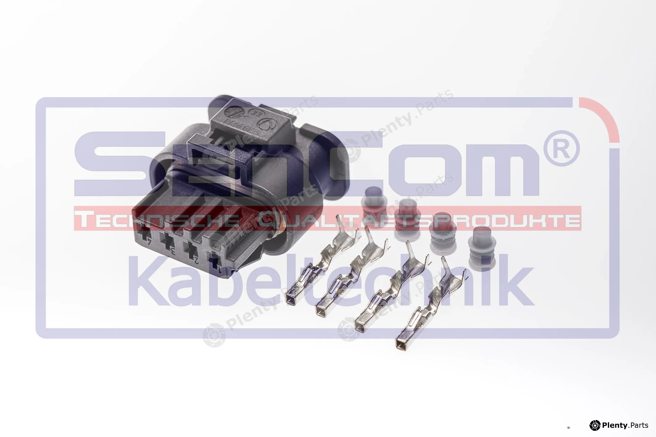 SenCom CSF12314 — Plug Connector weiblich 4-polig