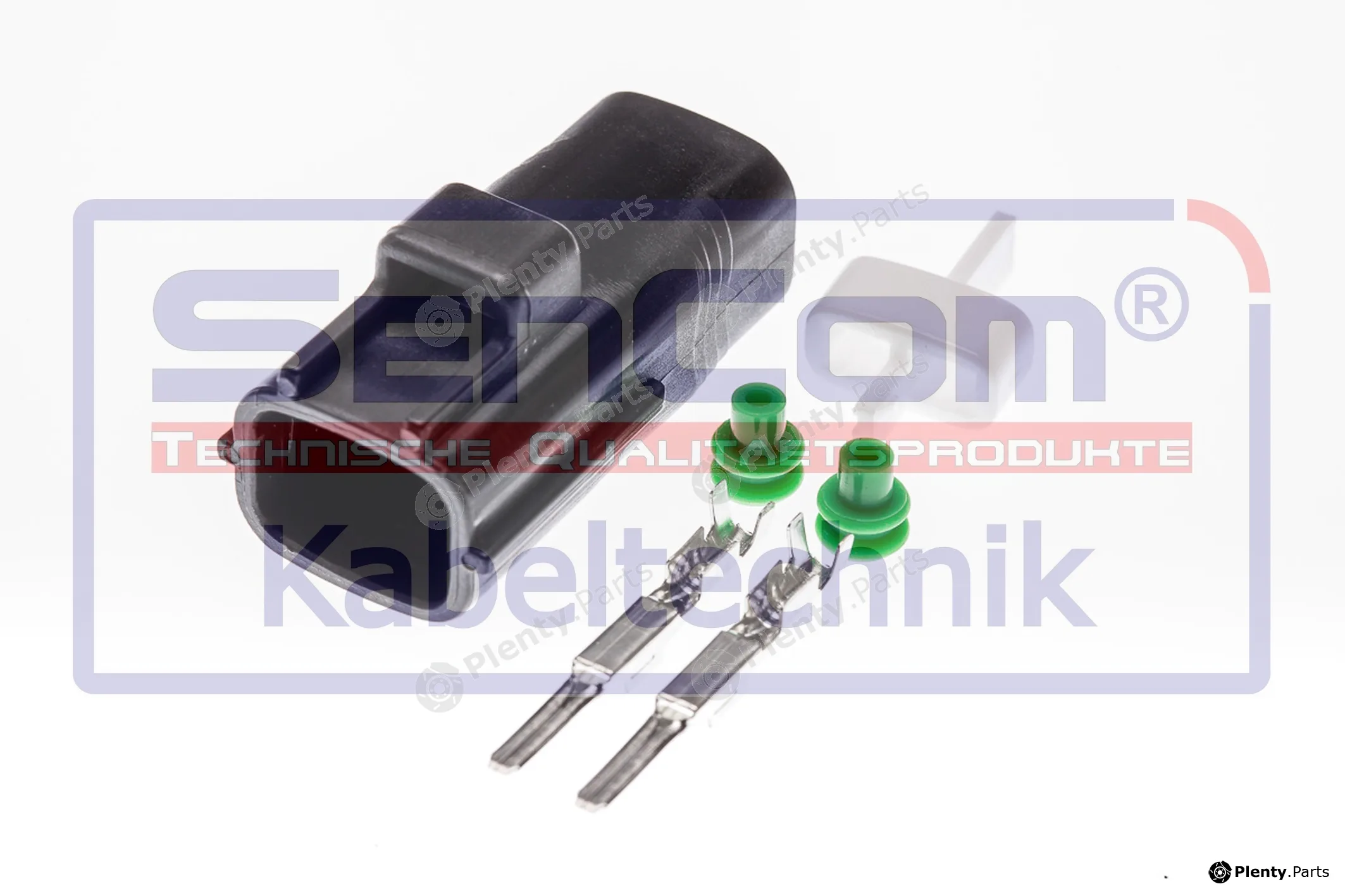 SenCom CSM15112 — Plug Connector männlich 2-polig