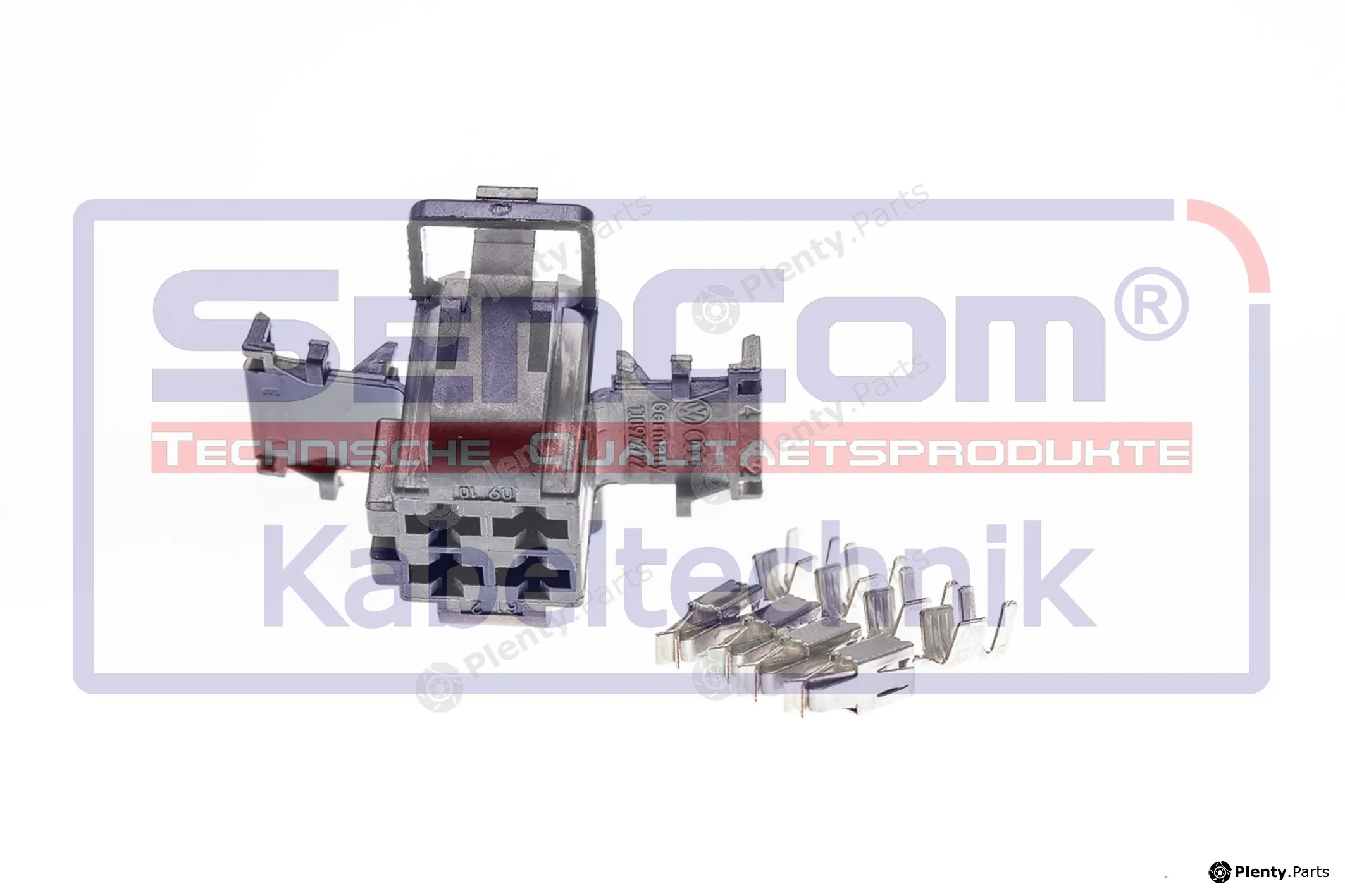 SenCom CSF12121 — Plug Connector weiblich 4-polig