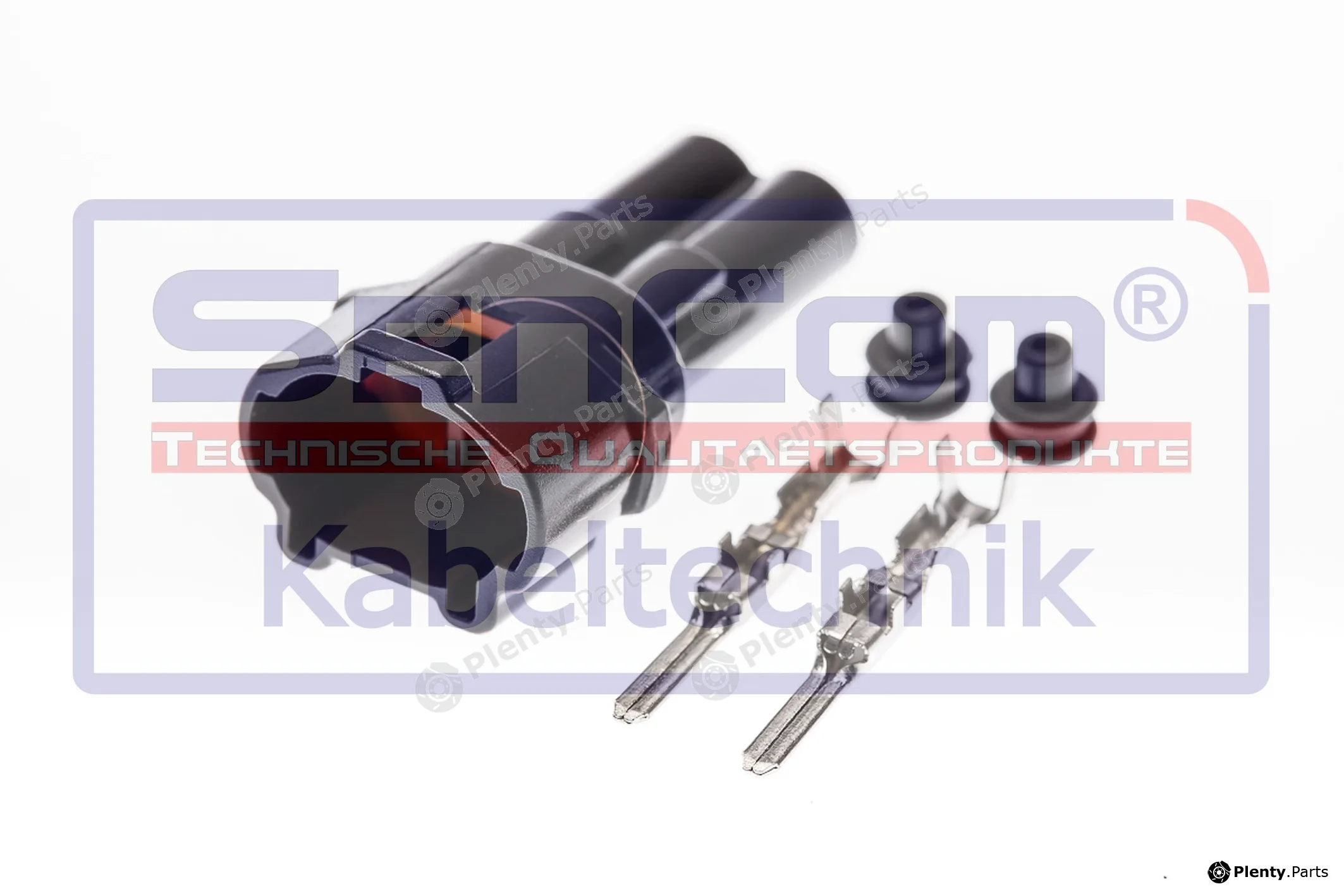 SenCom CSM15437 — Plug Connector männlich 2-polig