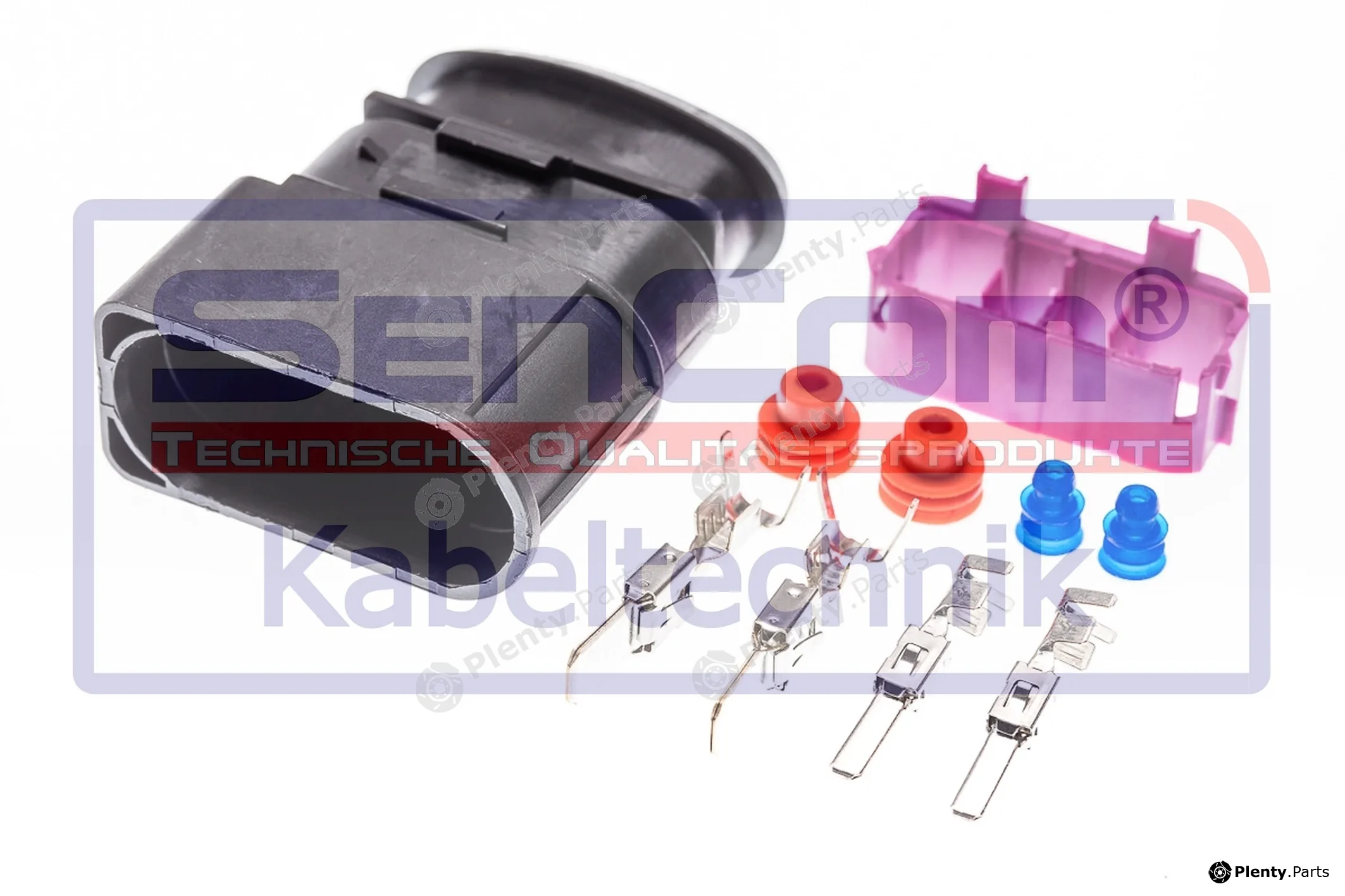 SenCom CSM12378 — Plug Connector männlich 4-polig