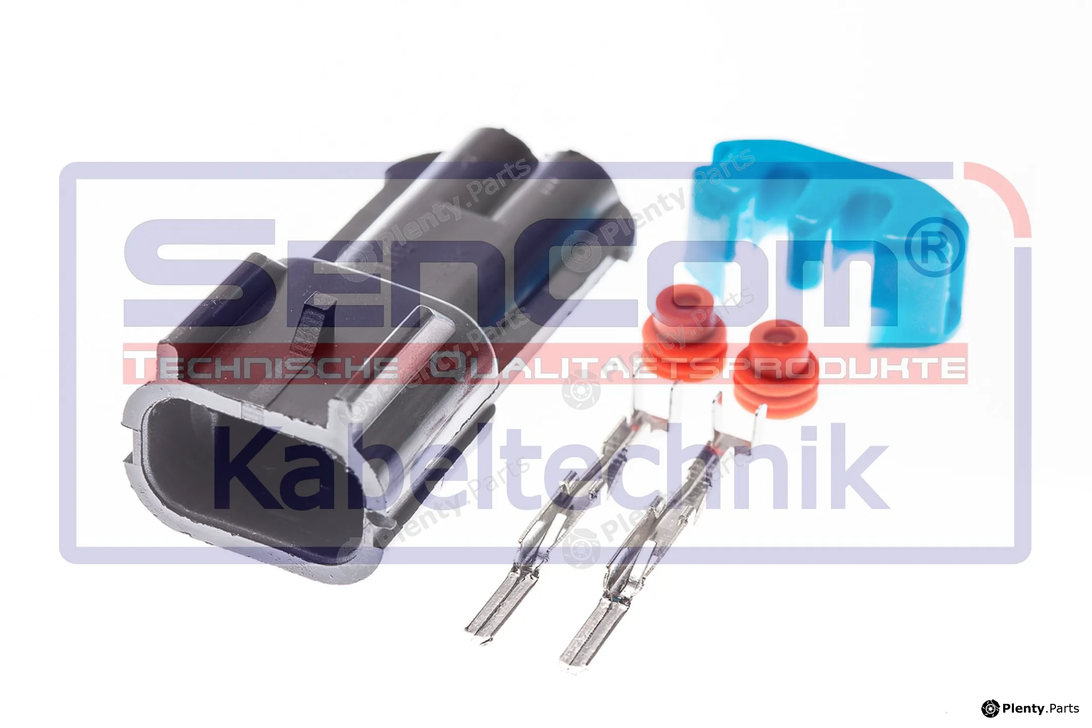 SenCom CSM15131 — Plug Connector männlich 2-polig