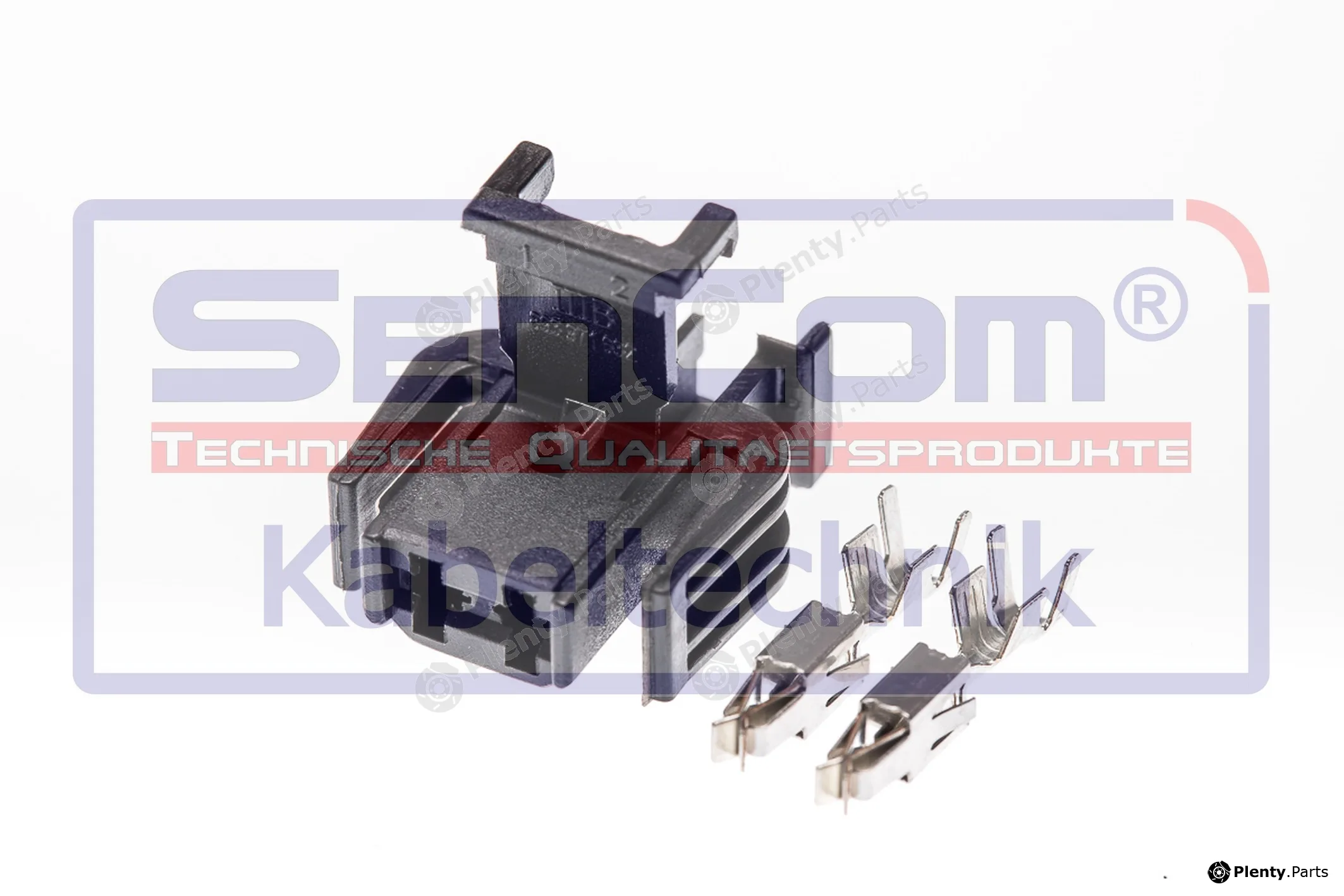 SenCom CSF15258 — Plug Connector weiblich 2-polig