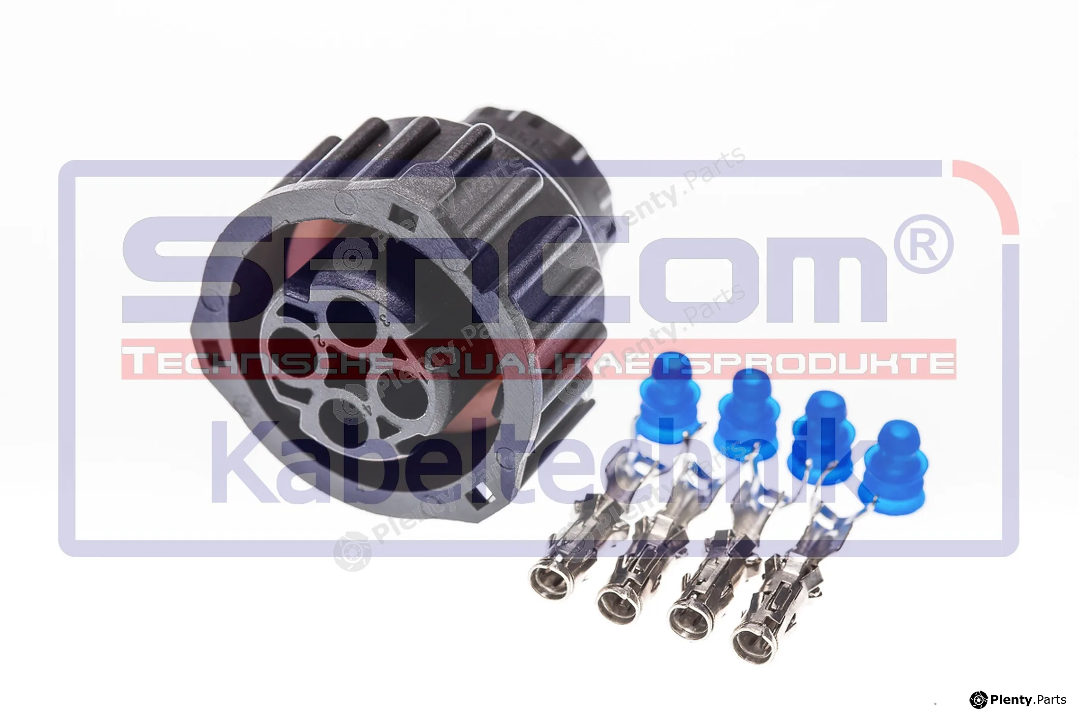 SenCom CSM12140 — Plug Connector männlich 4-polig