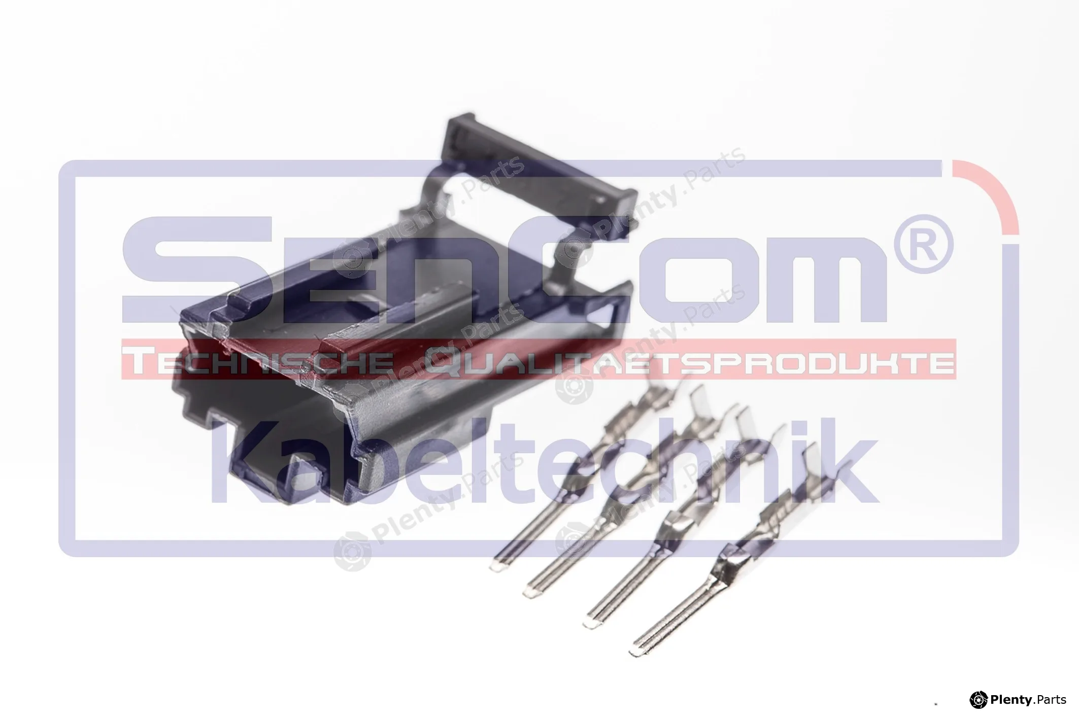 SenCom CSM12231 — Plug Connector männlich 4-polig