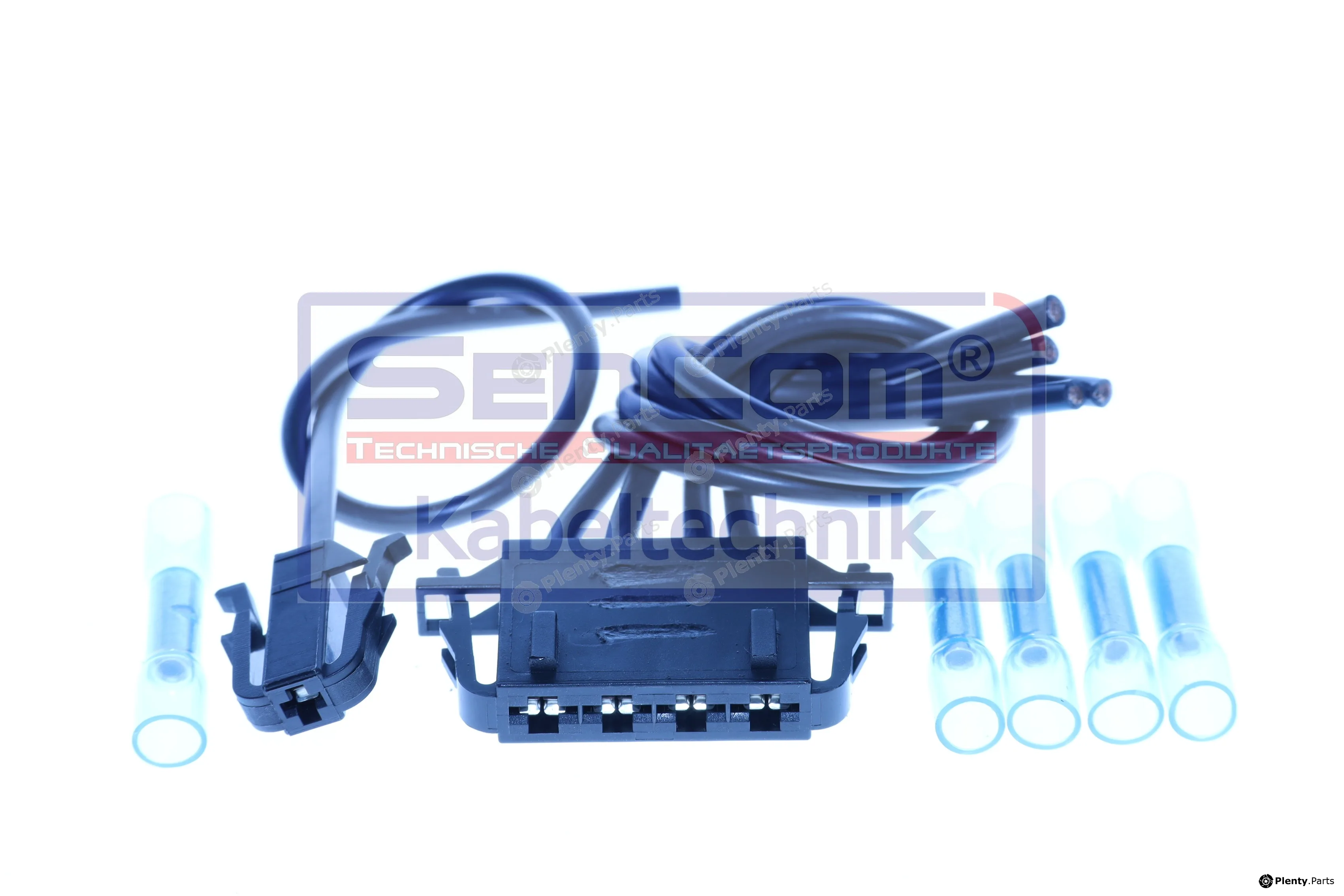 SenCom 20345 — Cable repair set, resistor (interior blower) Reparatursatz Kabelbaum Widerstand, Innenraumgebläse SET