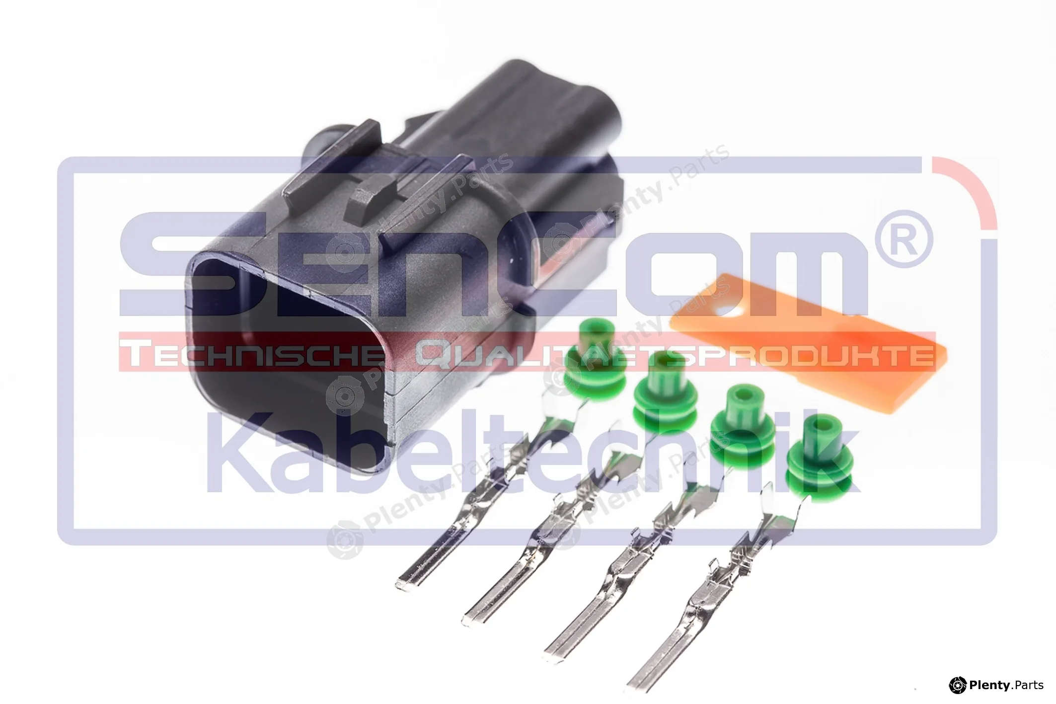 SenCom CSM12262 — Plug Connector männlich 4-polig
