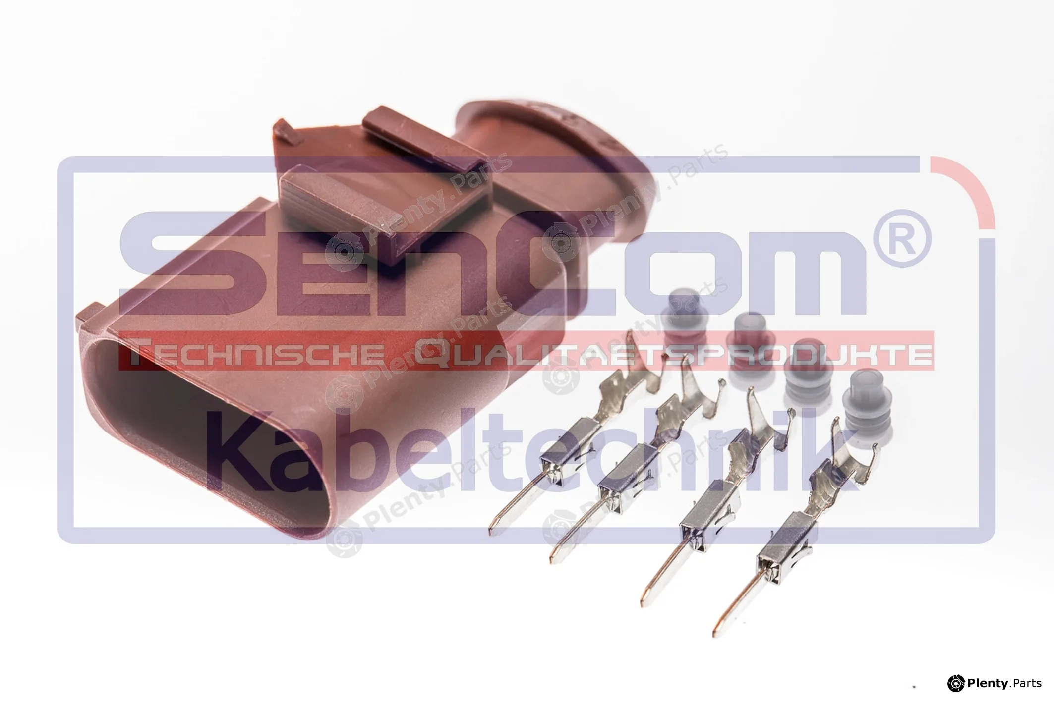 SenCom CSM12235 — Plug Connector männlich 4-polig