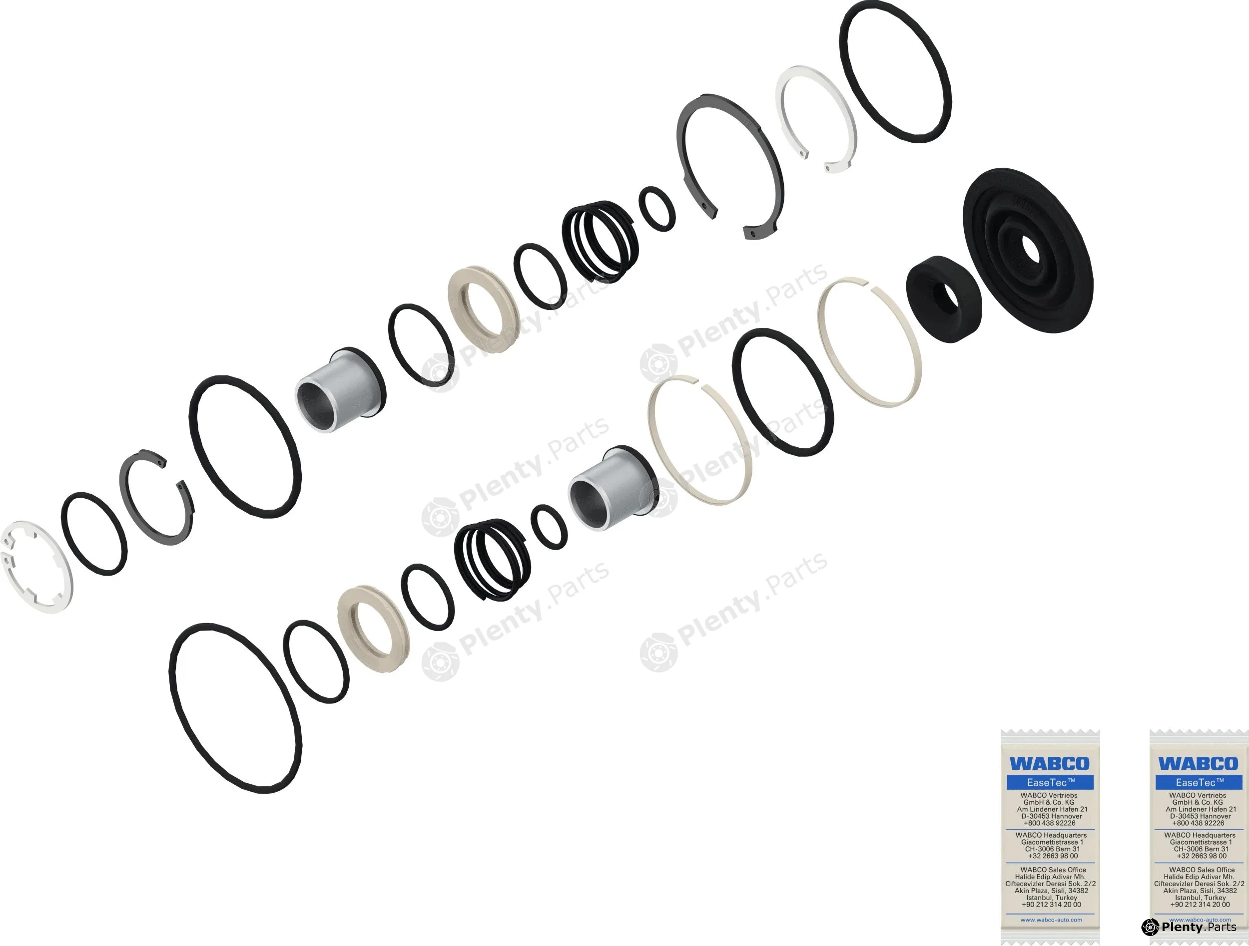 WABCO 4613159132 — Valve Retainer Caps